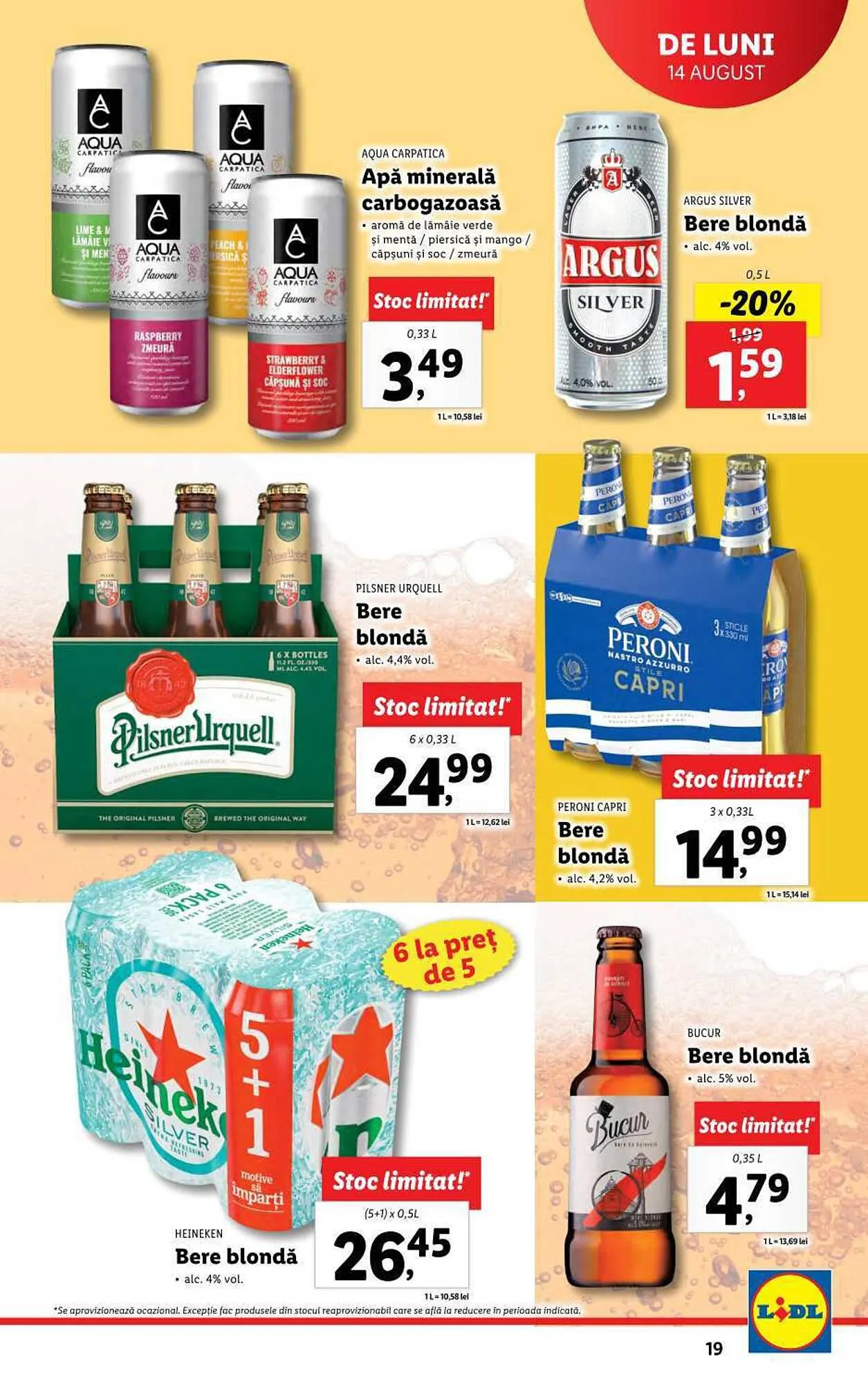 Catalog Lidl catalog de la 14 august până la 20 august 2023 - Revista Pagina 19