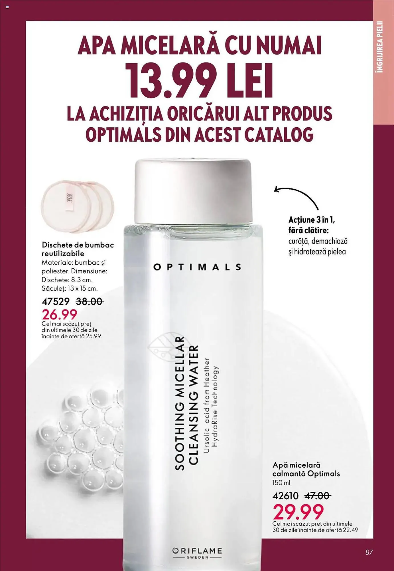 Catalog Catalog Oriflame de la 30 septembrie până la 21 octombrie 2025 - Revista Pagina 87