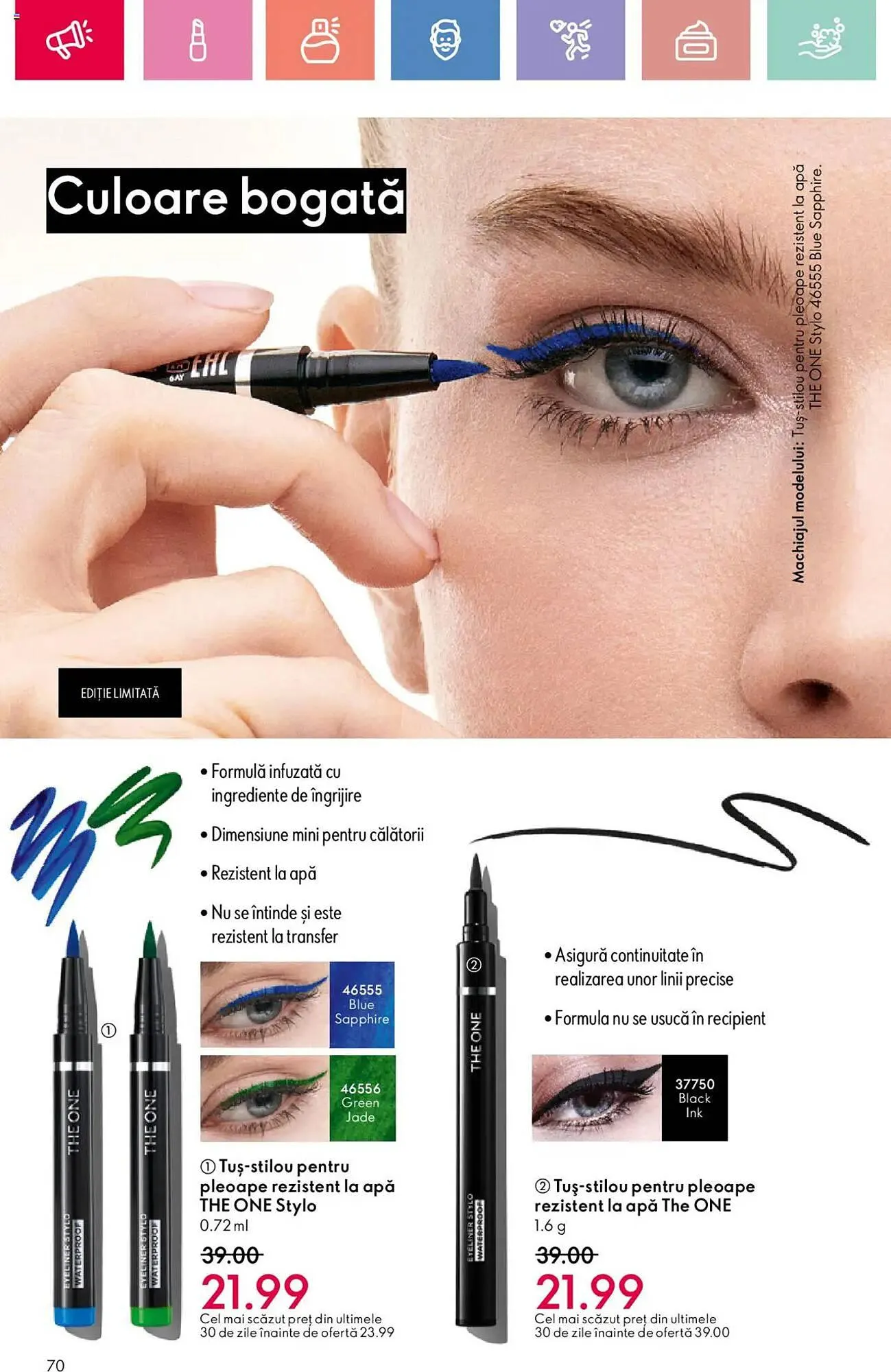 Catalog Catalog Oriflame de la 26 iulie până la 19 august 2025 - Revista Pagina 70