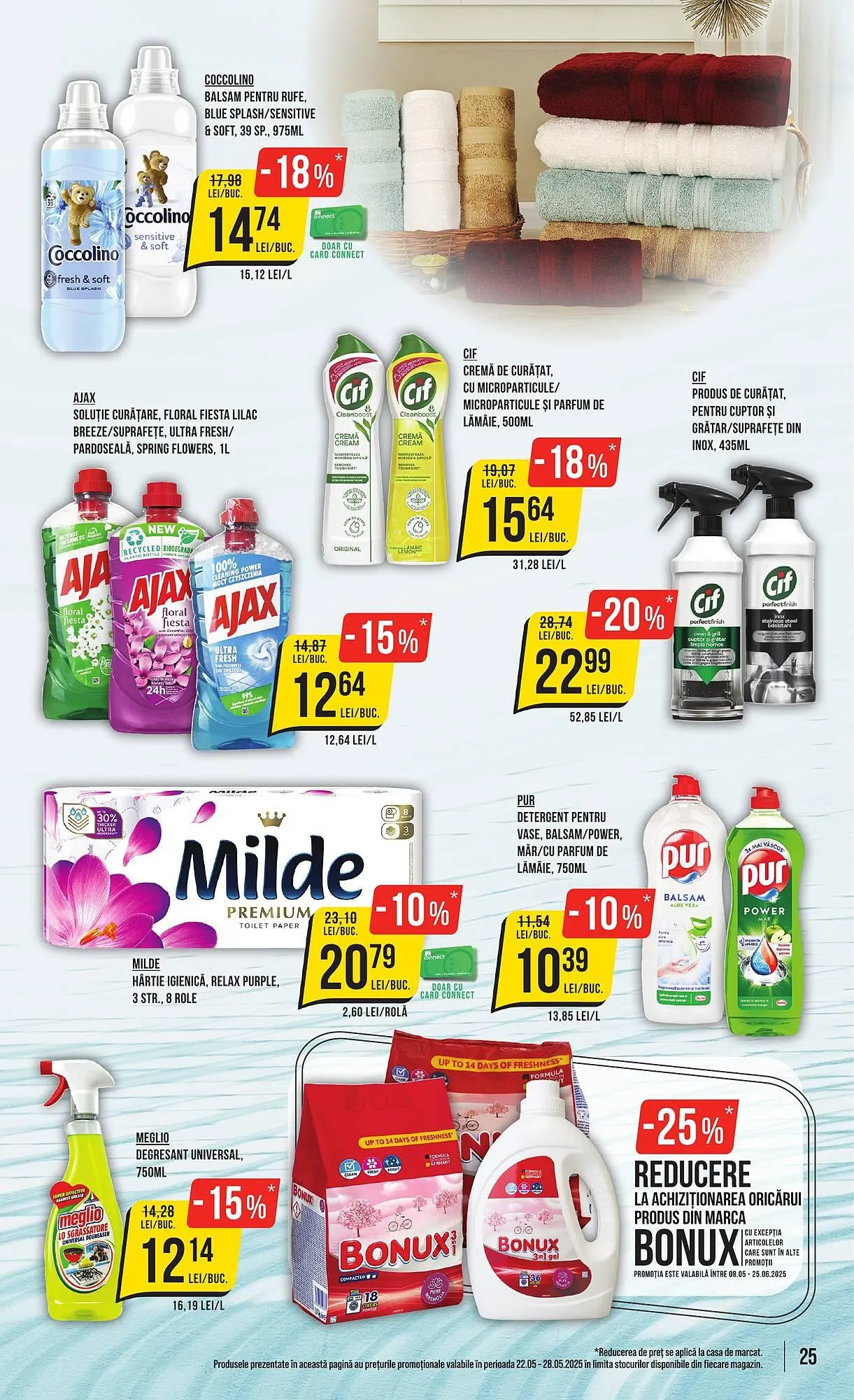 Catalog Catalog Mega Image de la 22 mai până la 28 mai 2025 - Revista Pagina 25