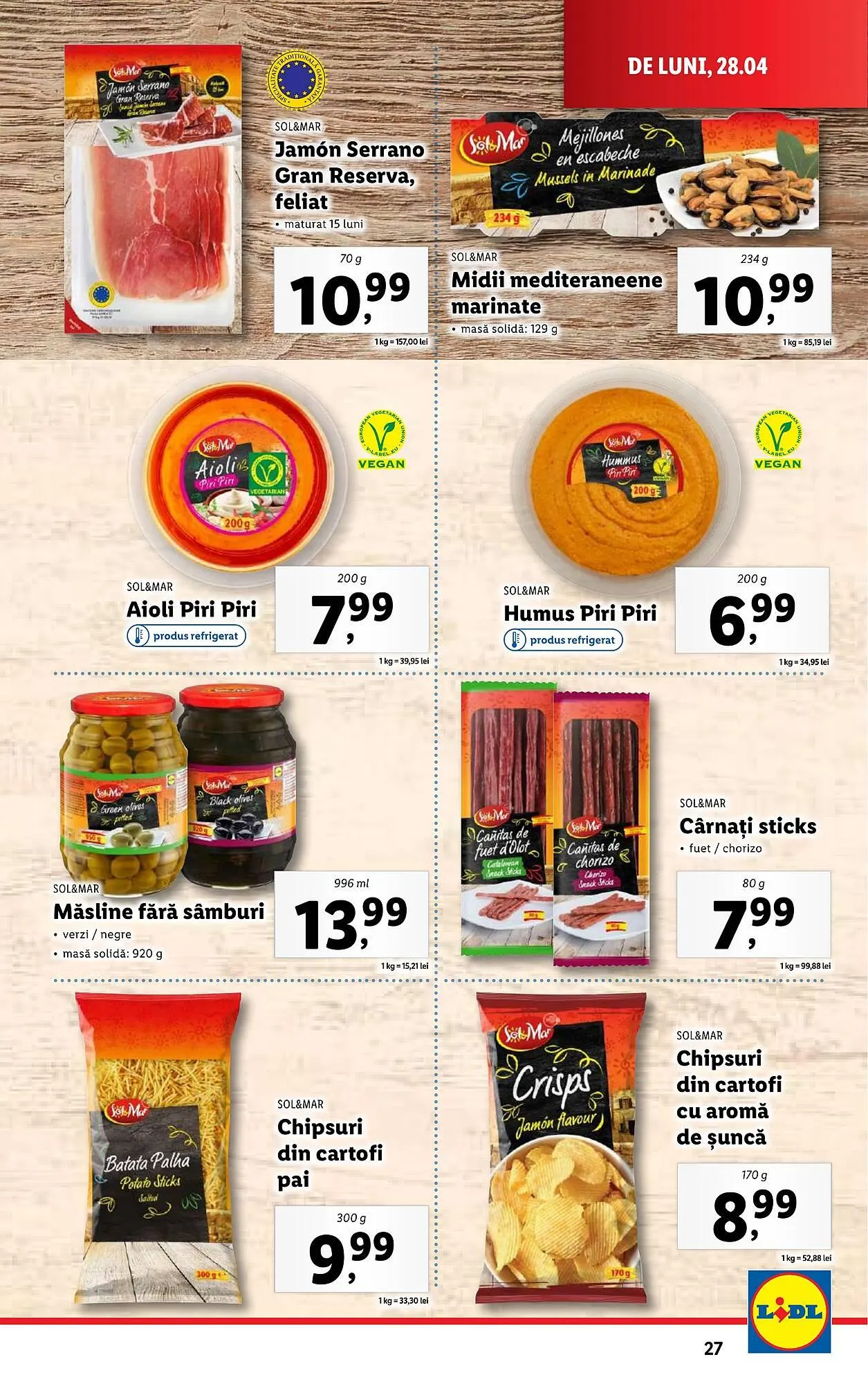 Catalog Catalog Lidl de la 22 aprilie până la 27 aprilie 2025 - Revista Pagina 27