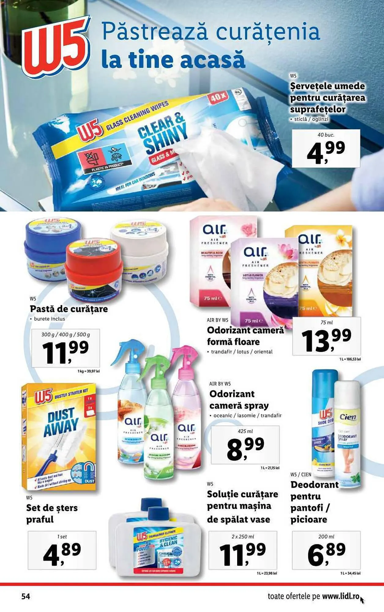 Catalog Lidl catalog de la 4 decembrie până la 10 decembrie 2023 - Revista Pagina 54