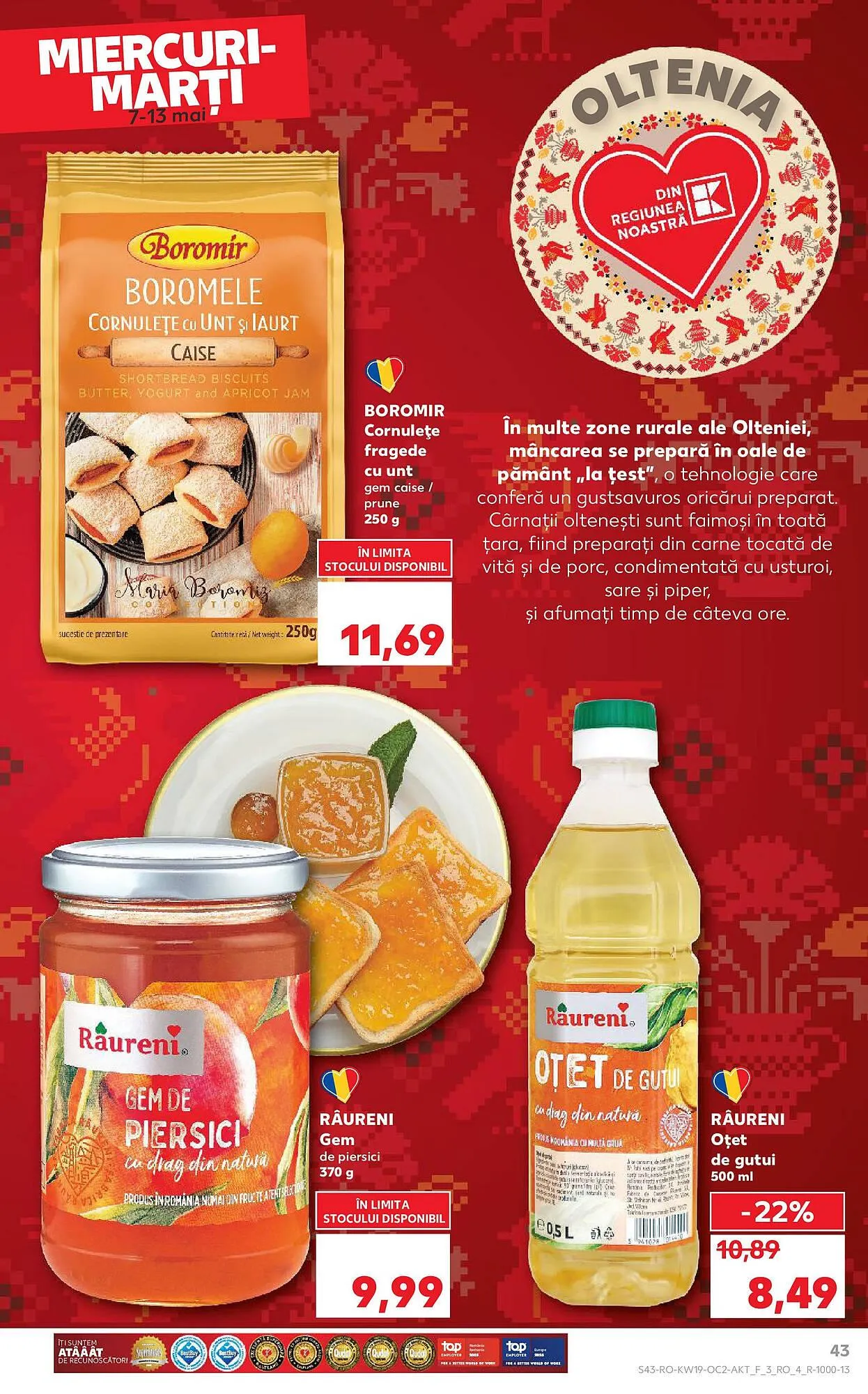 Catalog Catalog Kaufland de la 7 mai până la 13 mai 2025 - Revista Pagina 43