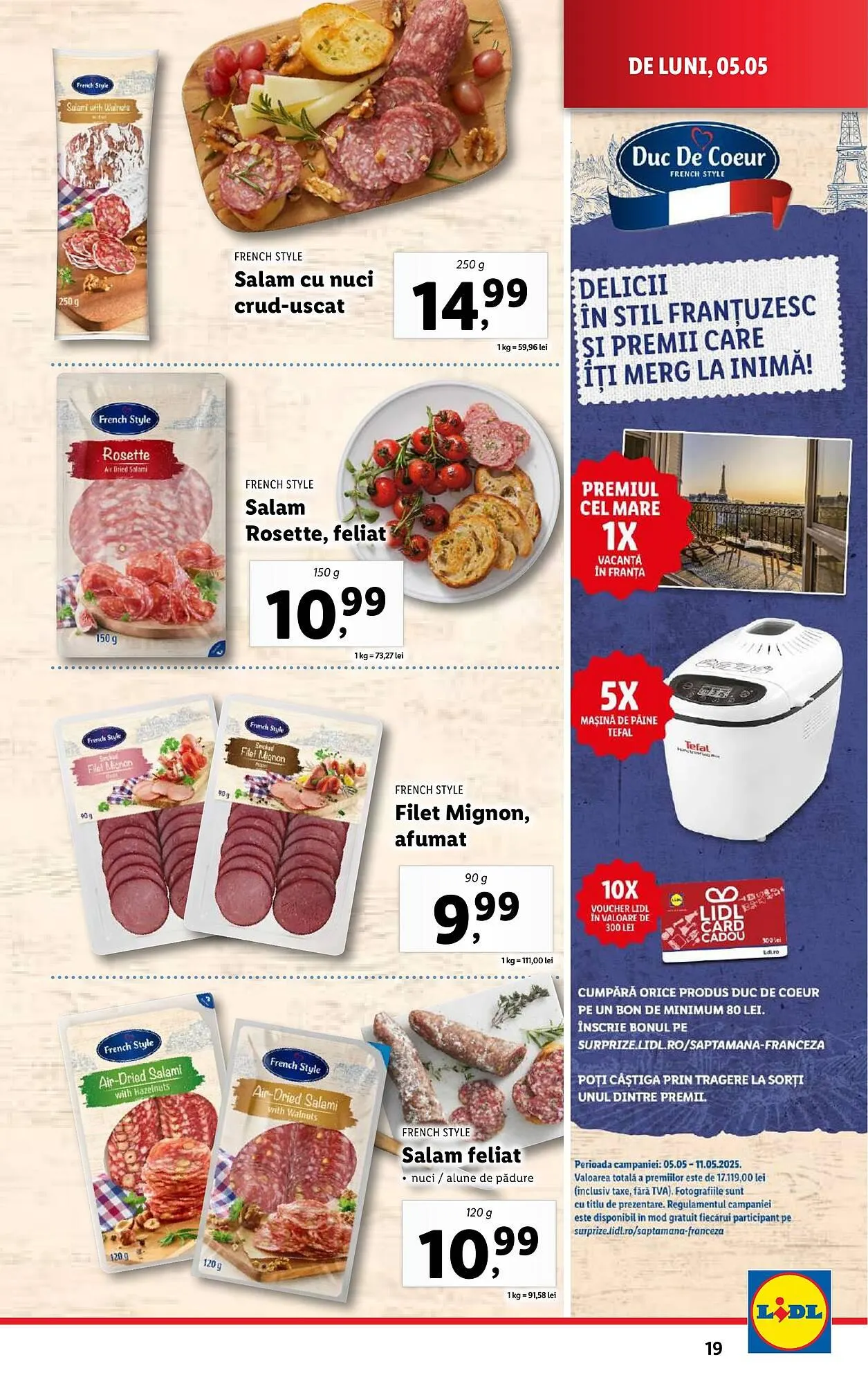 Catalog Catalog Lidl de la 5 mai până la 11 mai 2025 - Revista Pagina 19