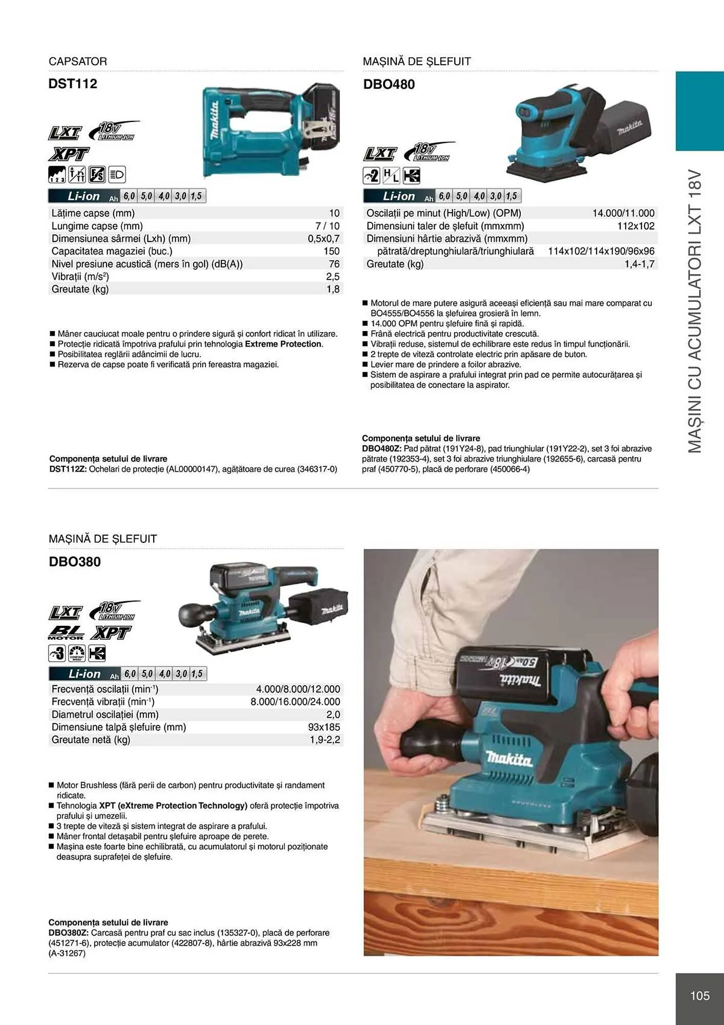Catalog Catalog Makita de la 28 aprilie până la 31 decembrie 2026 - Revista Pagina 105