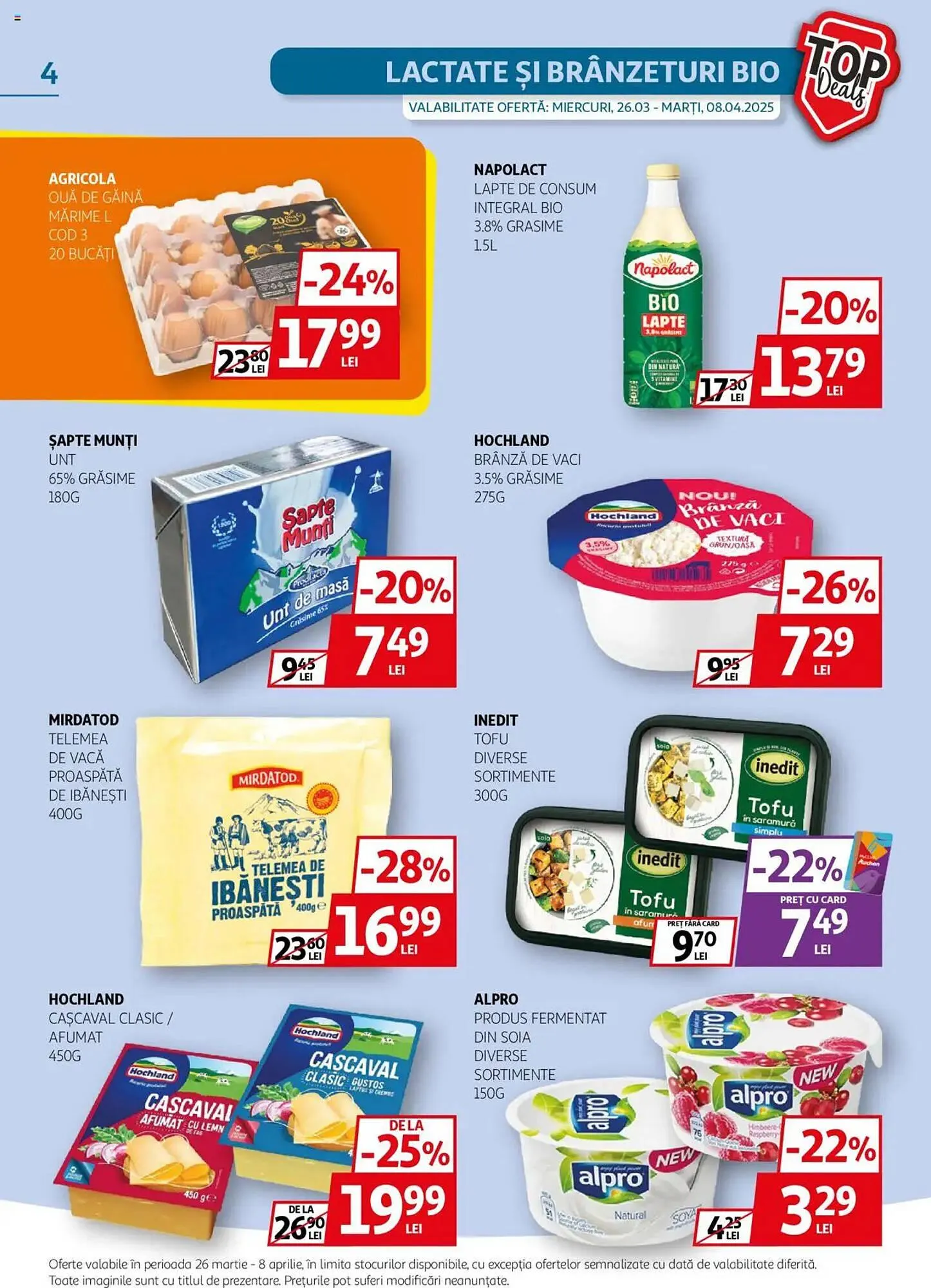 Catalog Catalog Auchan de la 26 martie până la 8 aprilie 2025 - Revista Pagina 4