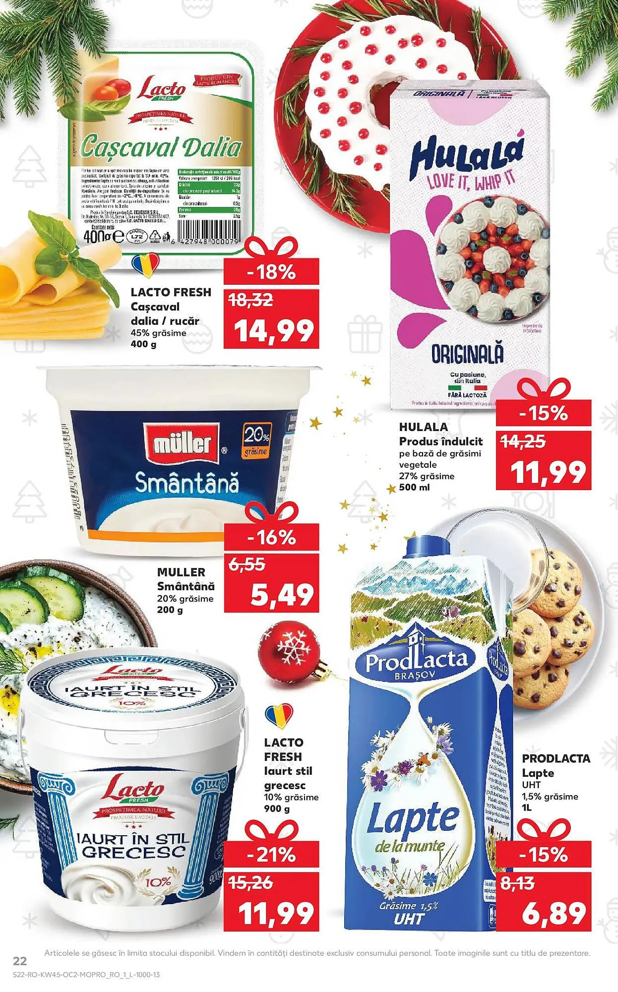 Catalog Catalog Kaufland de la 5 noiembrie până la 11 noiembrie 2025 - Revista Pagina 22