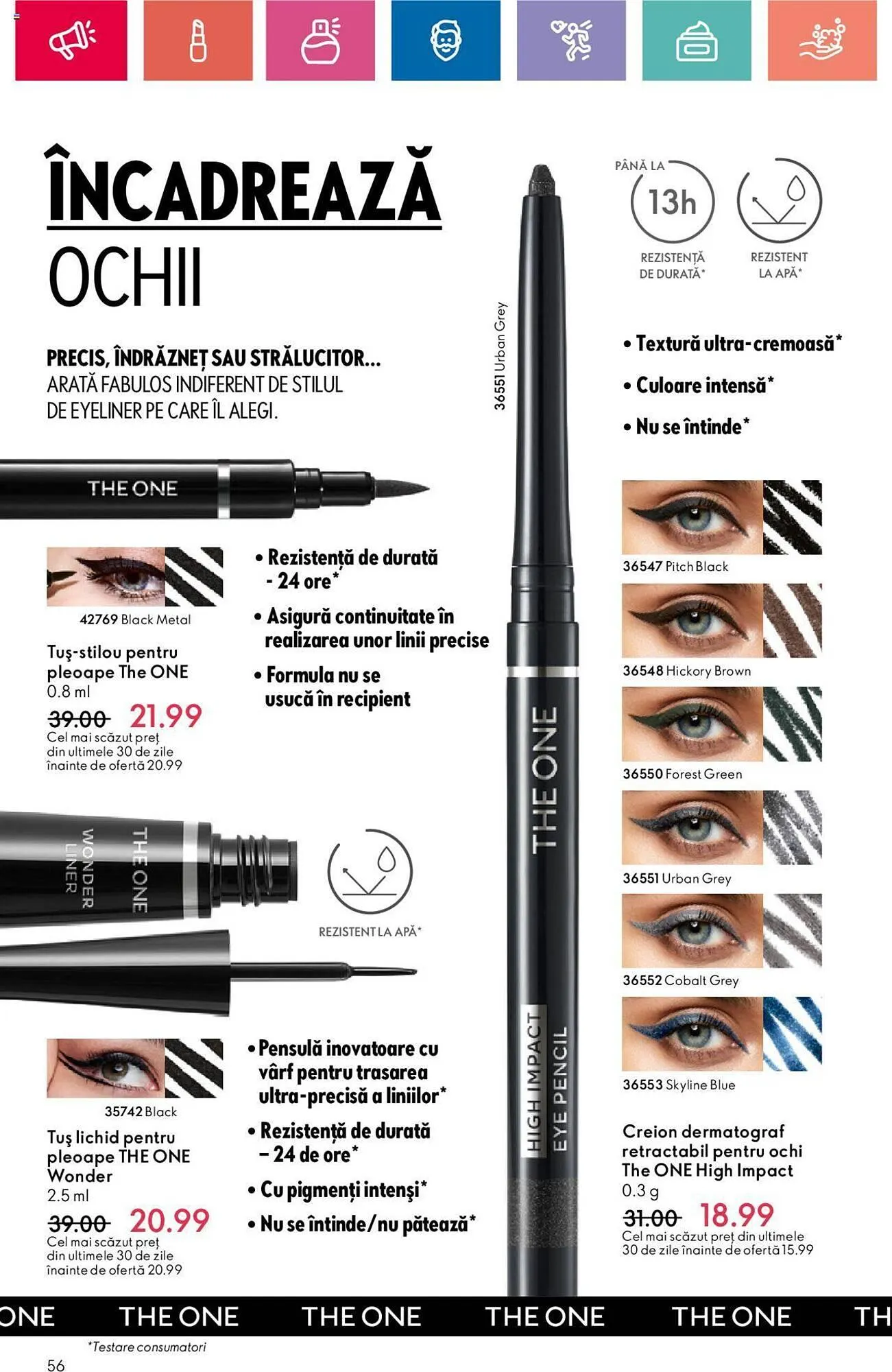 Catalog Oriflame catalog de la 28 mai până la 17 iunie 2024 - Revista Pagina 56