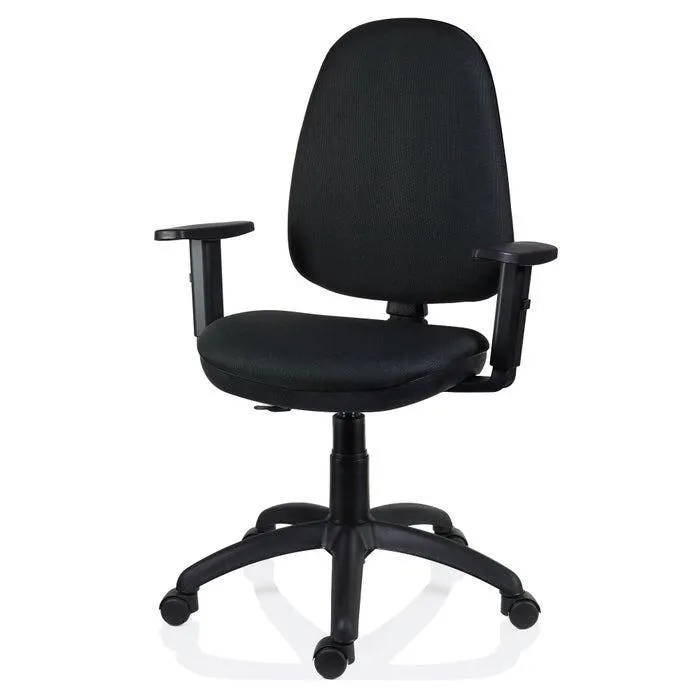 Scaun birou ergonomic Golf GLX, rotativ, textil, negru