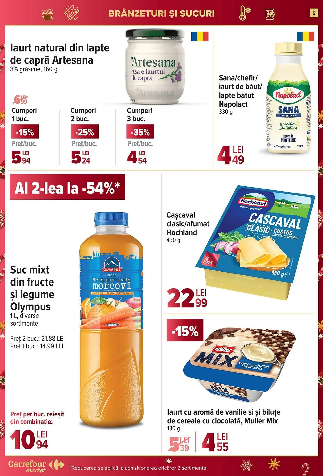 Catalog Catalog Carrefour Market de la 3 decembrie până la 9 decembrie 2025 - Revista Pagina 5