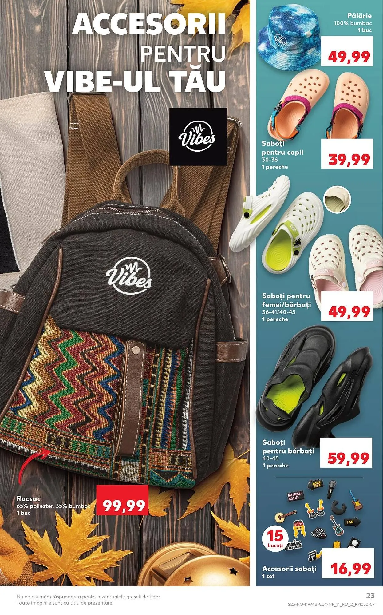 Catalog Catalog Kaufland de la 22 octombrie până la 28 octombrie 2025 - Revista Pagina 23