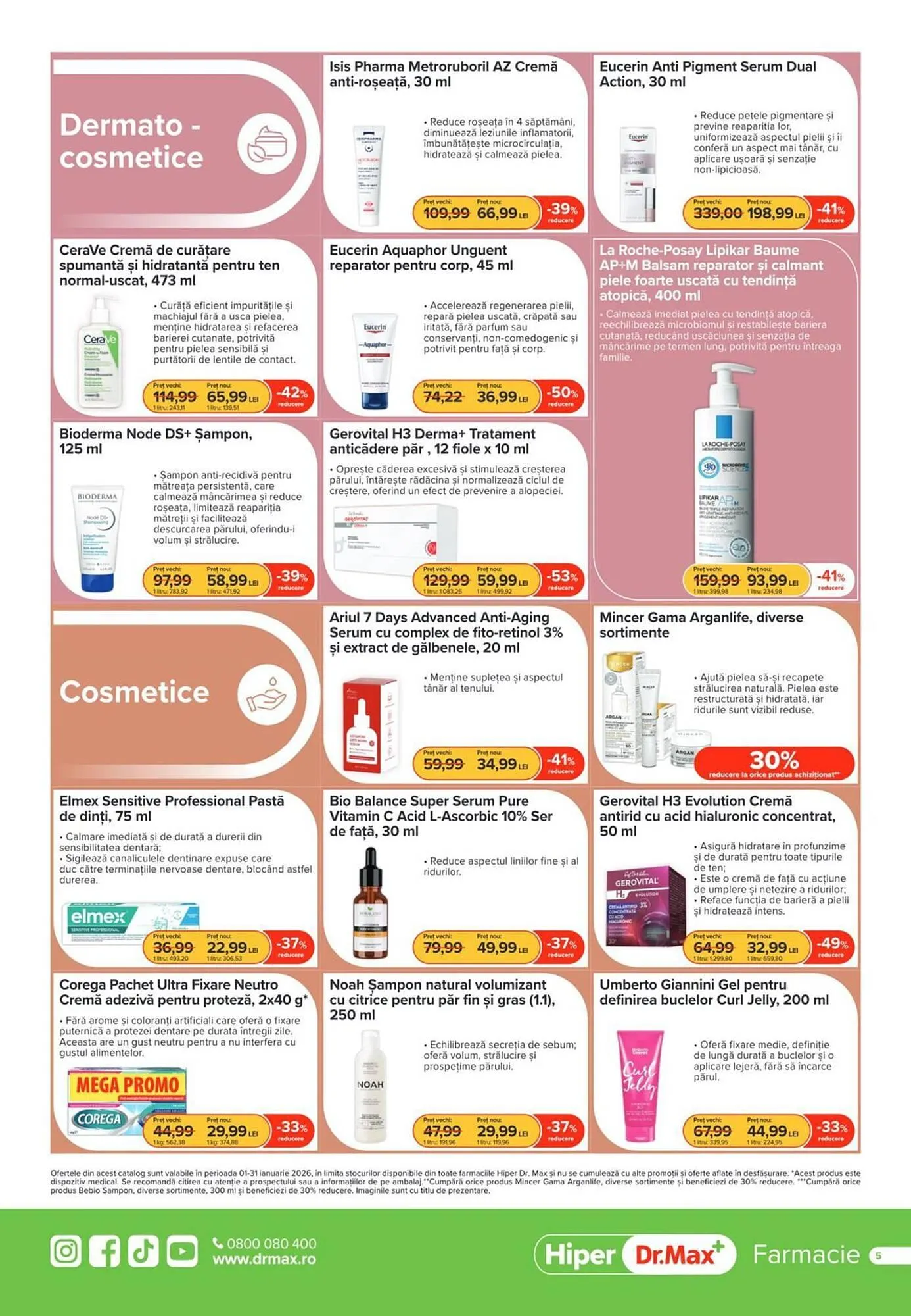 Catalog Catalog Dr.Max de la 1 ianuarie până la 31 ianuarie 2026 - Revista Pagina 5