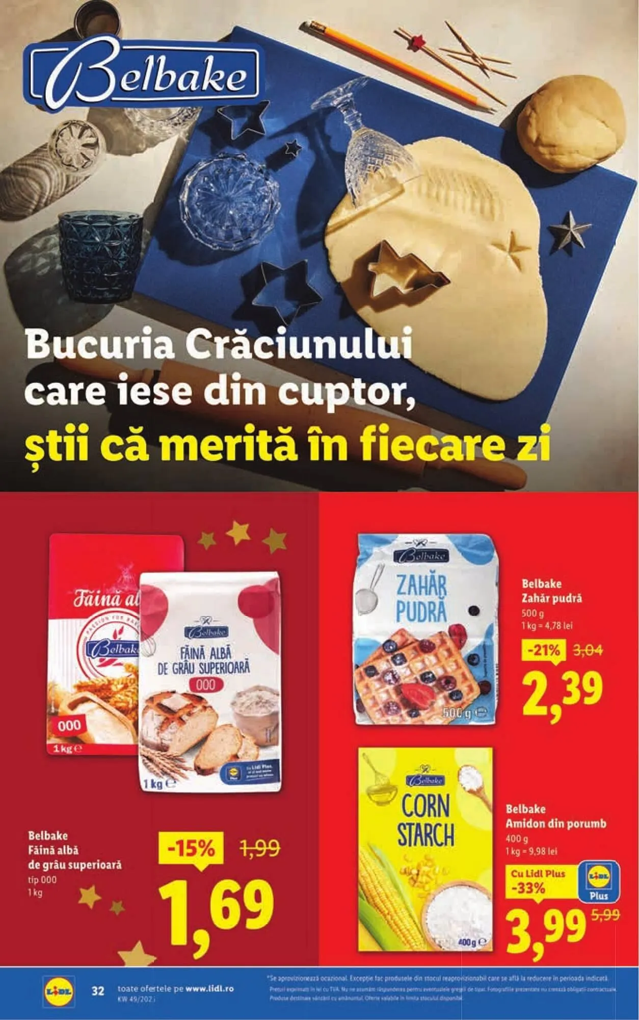 Catalog Catalog Lidl de la 1 decembrie până la 7 decembrie 2025 - Revista Pagina 32