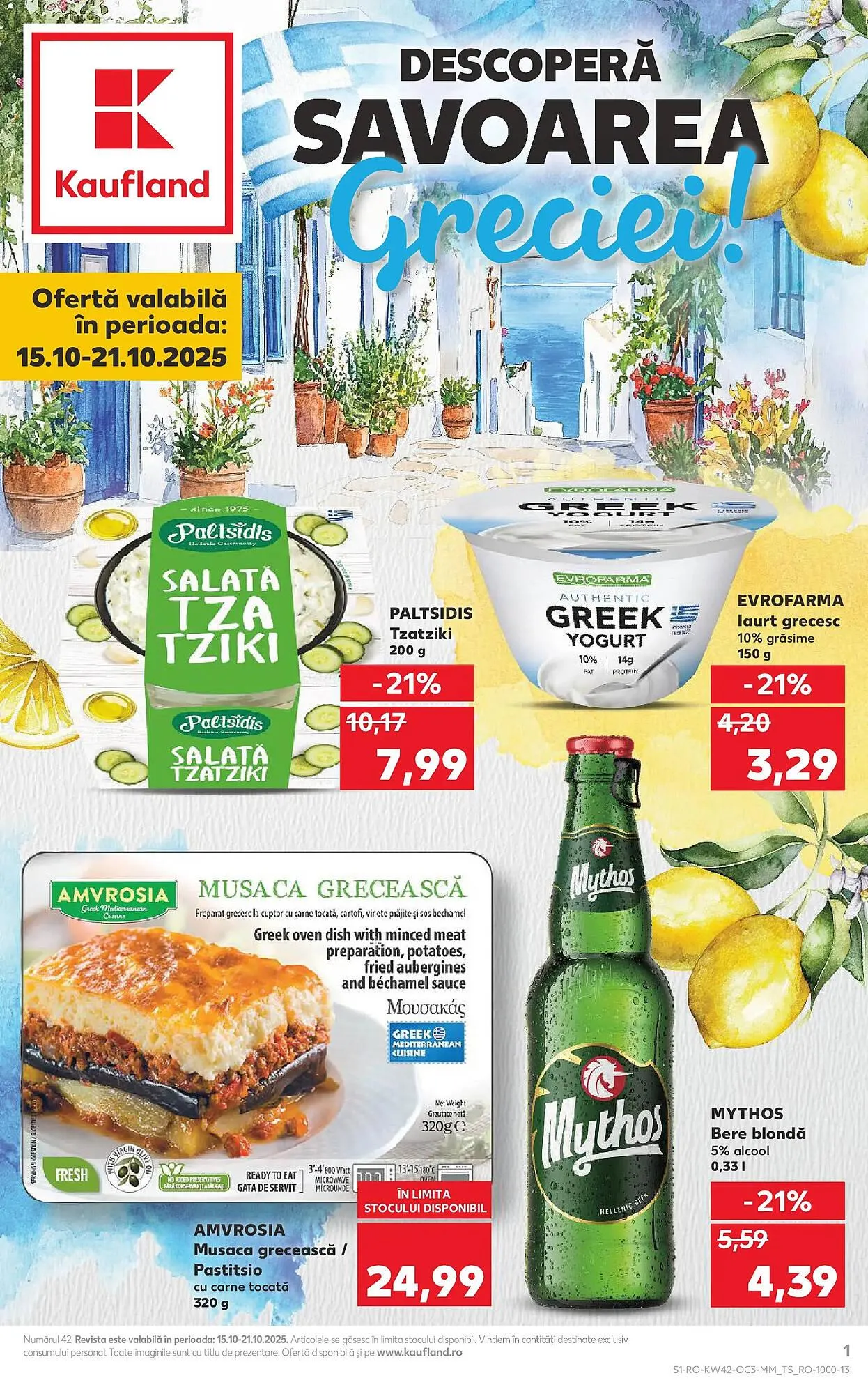 Catalog Catalog Kaufland de la 15 octombrie până la 21 octombrie 2025 - Revista Pagina 1