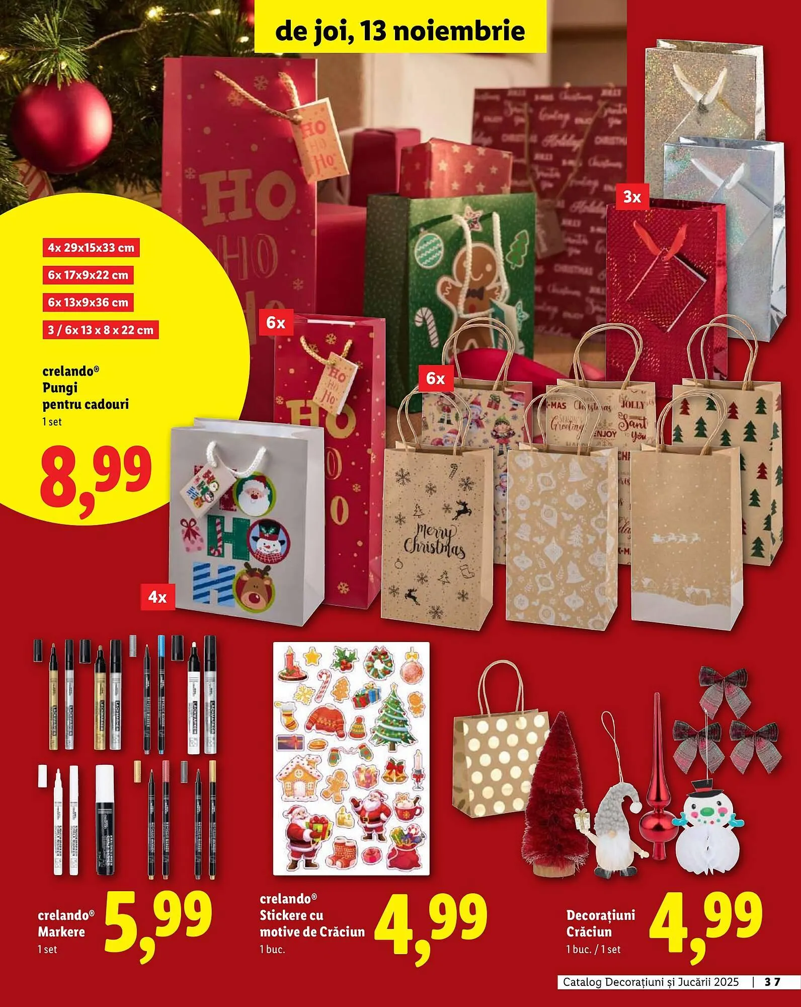 Catalog Catalog Lidl de la 6 noiembrie până la 24 decembrie 2025 - Revista Pagina 37