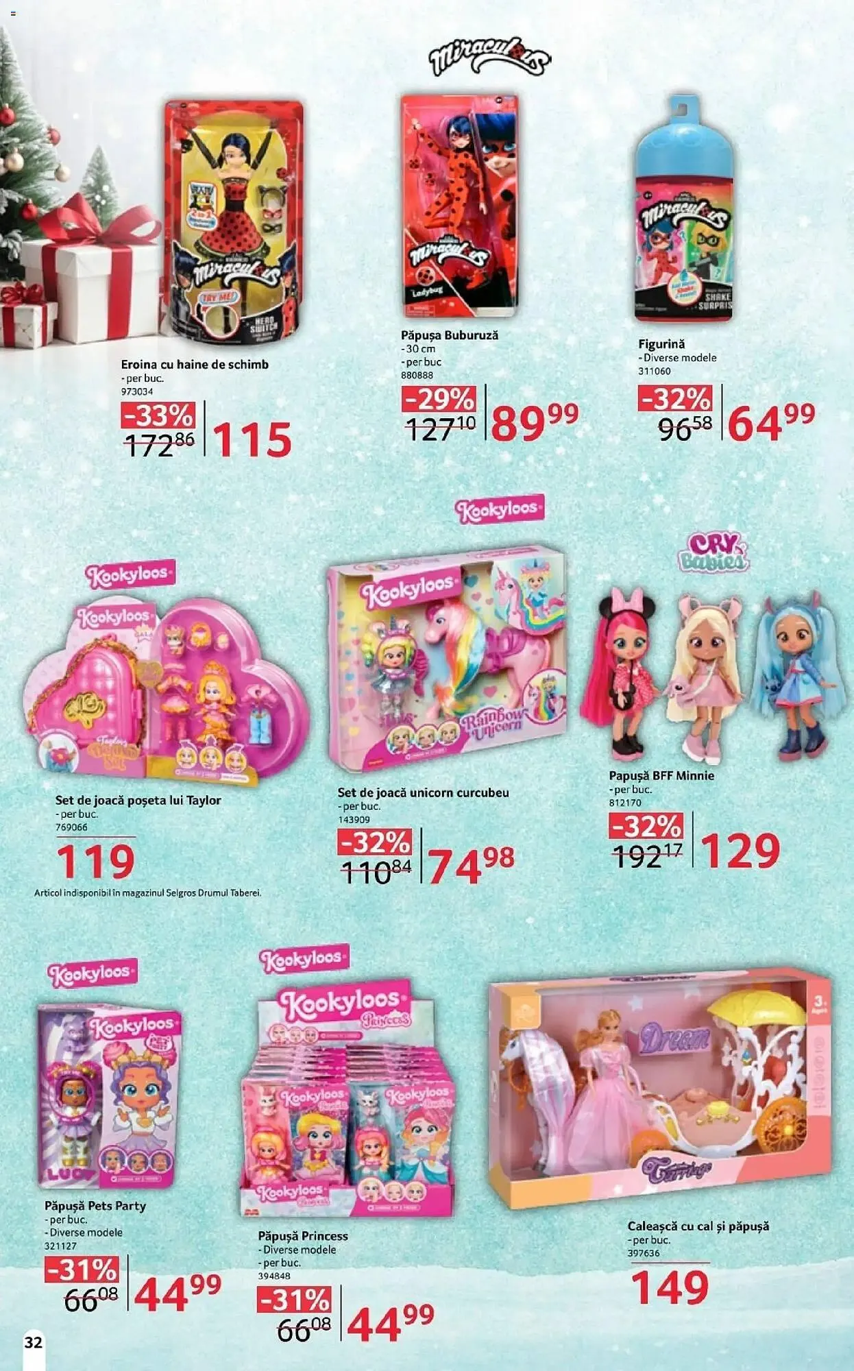 Catalog Catalog Selgros de la 13 noiembrie până la 5 decembrie 2025 - Revista Pagina 32