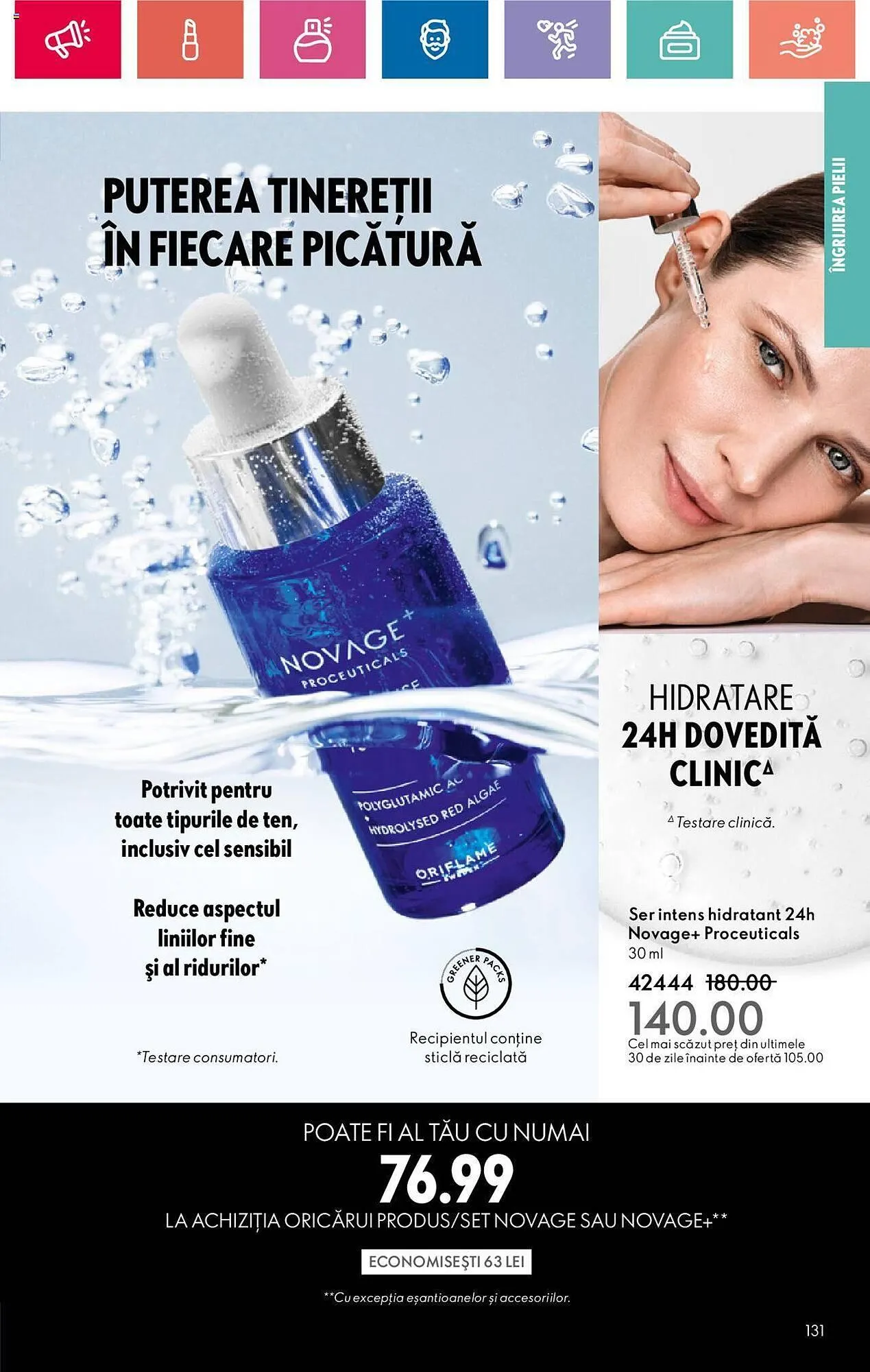 Catalog Oriflame catalog de la 28 mai până la 17 iunie 2024 - Revista Pagina 281