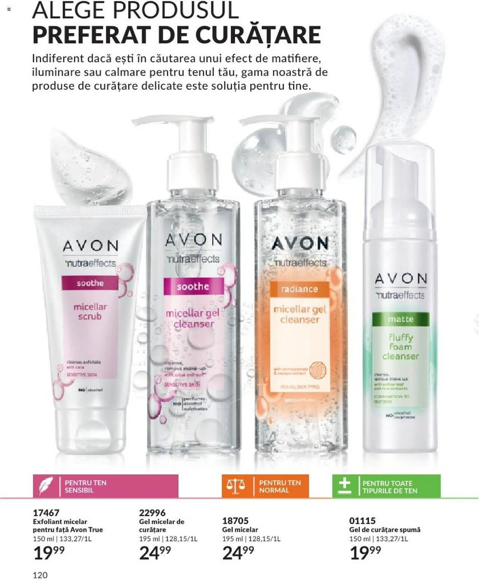 Catalog Avon catalog de la 1 octombrie până la 31 octombrie 2023 - Revista Pagina 122