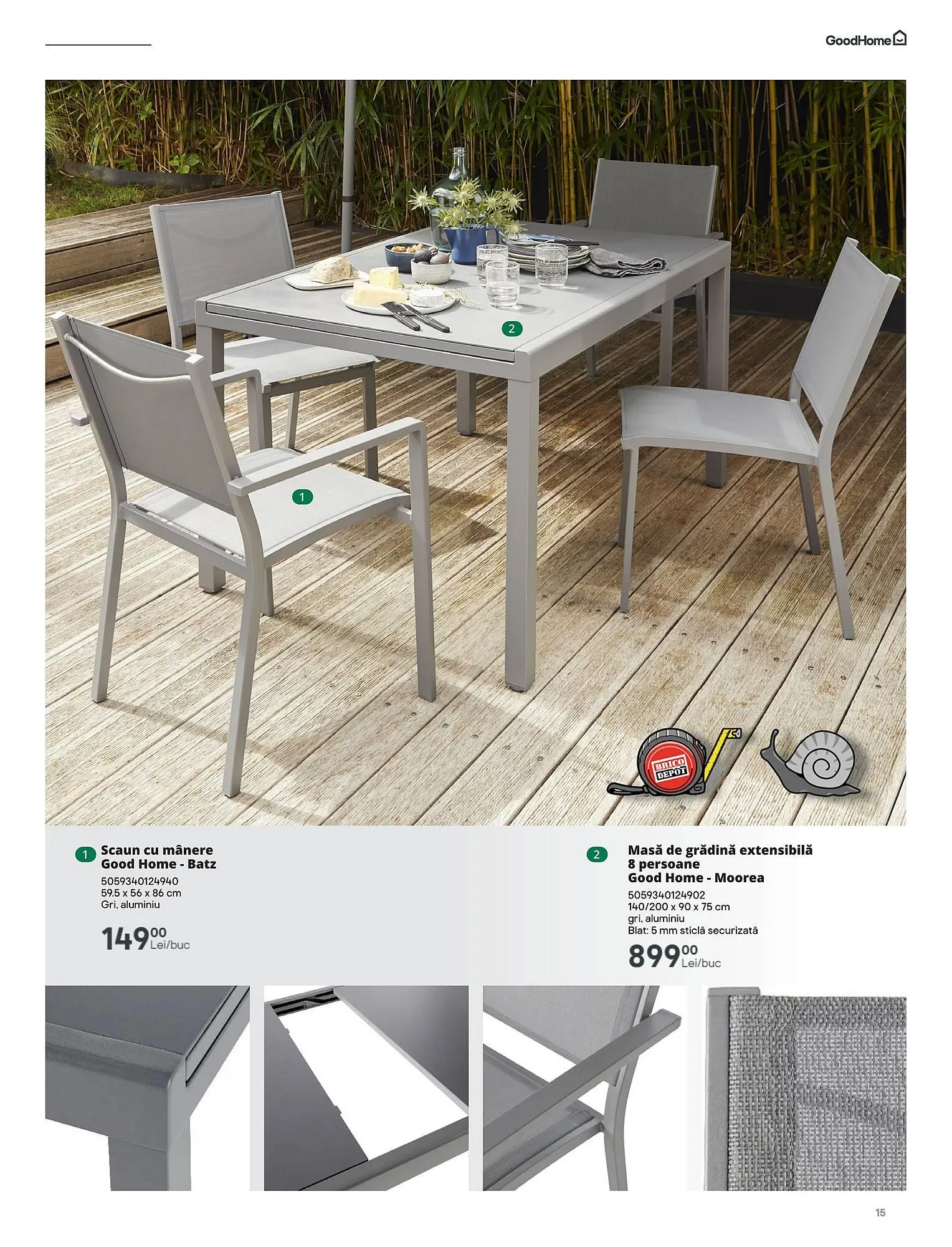 Catalog Brico Depôt catalog de la 28 martie până la 31 octombrie 2025 - Revista Pagina 15