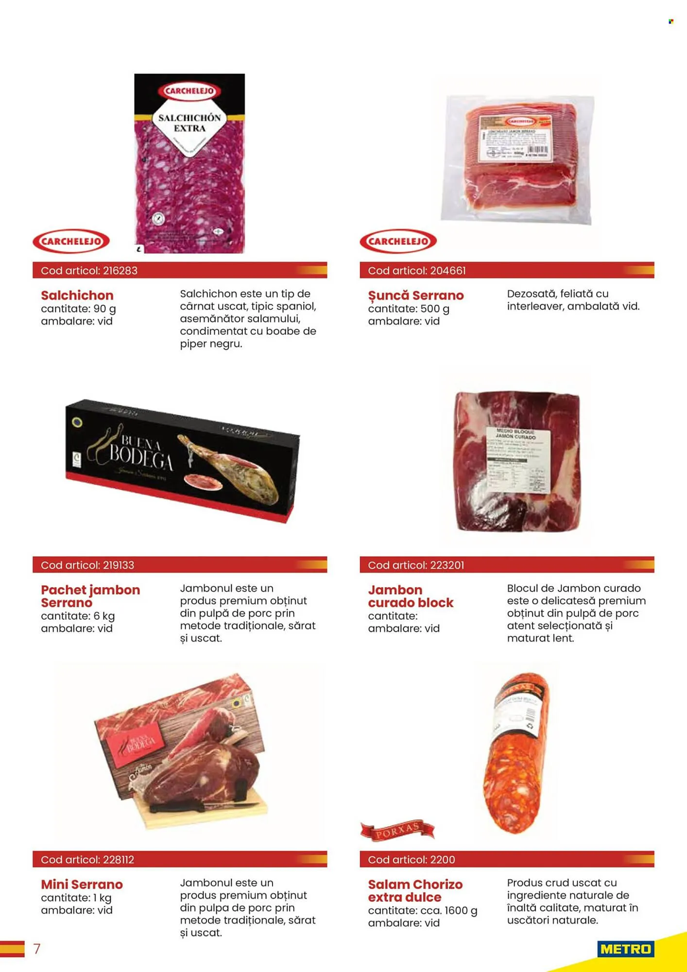 Catalog Catalog Metro de la 30 martie până la 31 decembrie 2026 - Revista Pagina 7