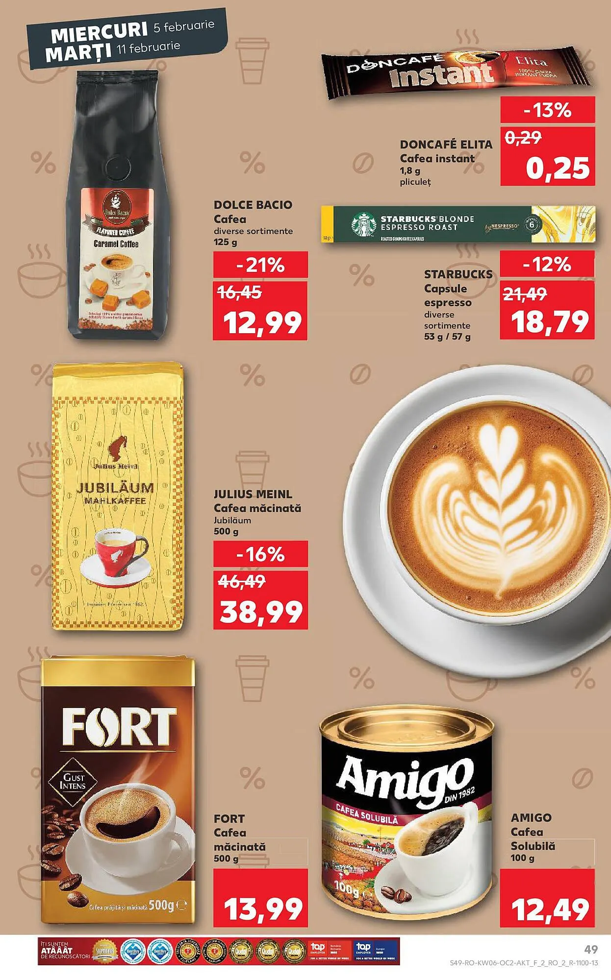 Catalog Catalog Kaufland de la 5 februarie până la 11 februarie 2025 - Revista Pagina 49