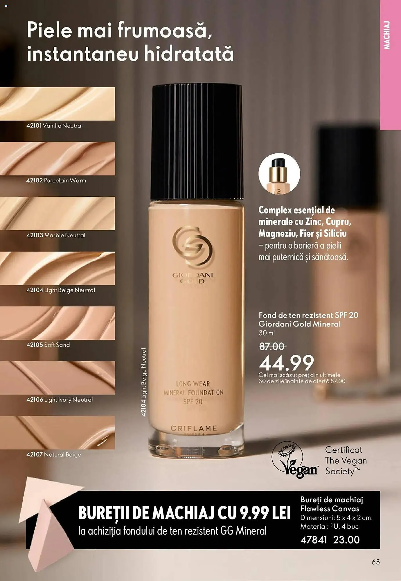 Catalog Catalog Oriflame de la 26 mai până la 16 iunie 2026 - Revista Pagina 65