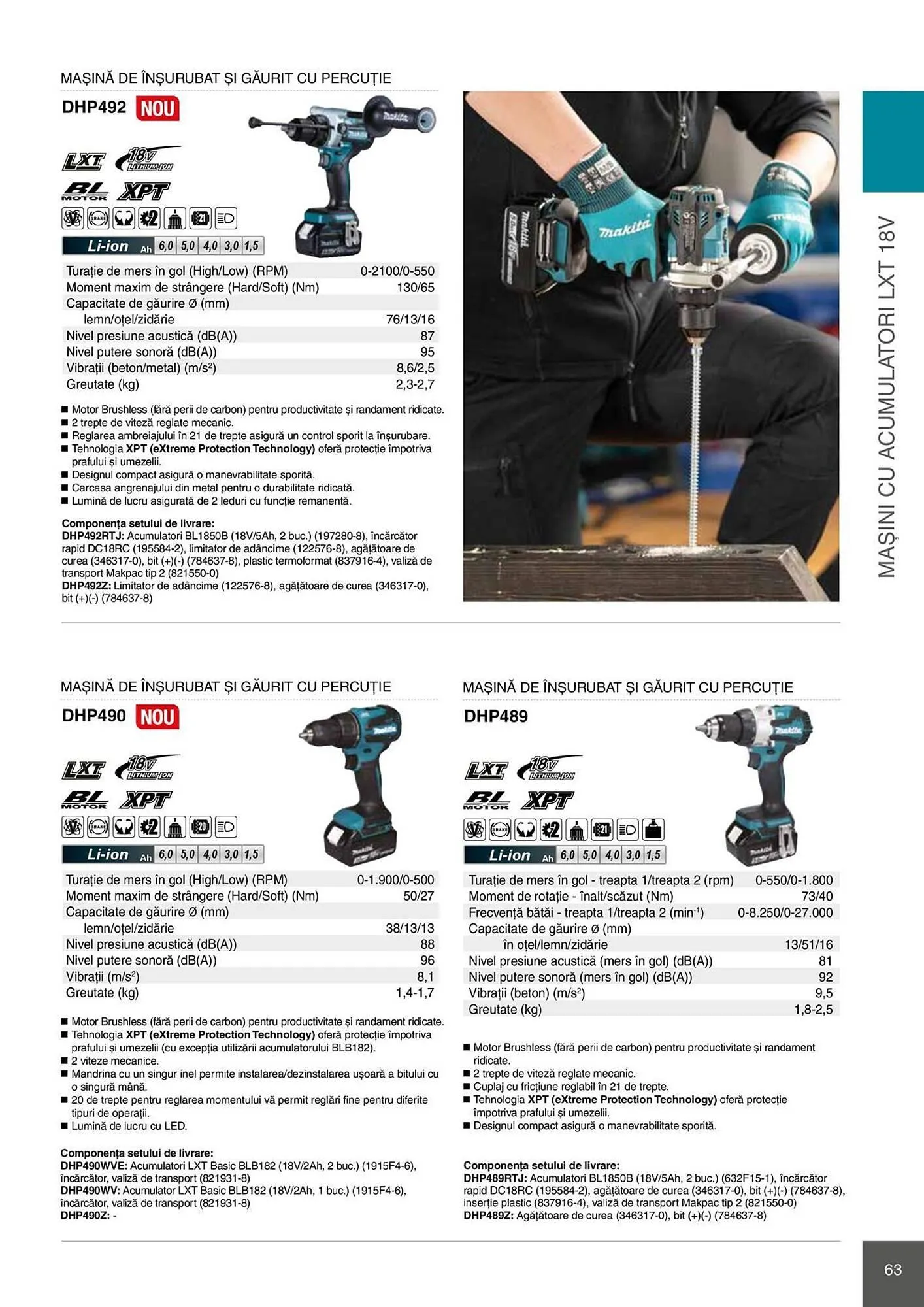 Catalog Catalog Makita de la 28 aprilie până la 31 decembrie 2026 - Revista Pagina 63