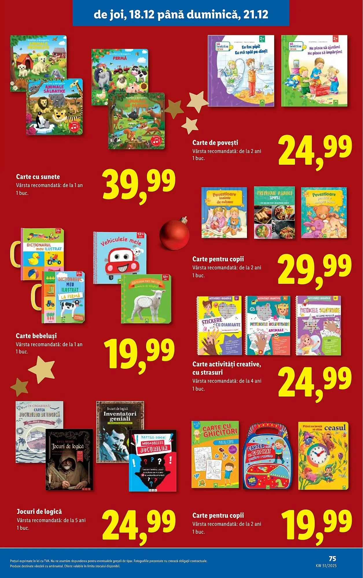 Catalog Catalog Lidl de la 15 decembrie până la 21 decembrie 2025 - Revista Pagina 75