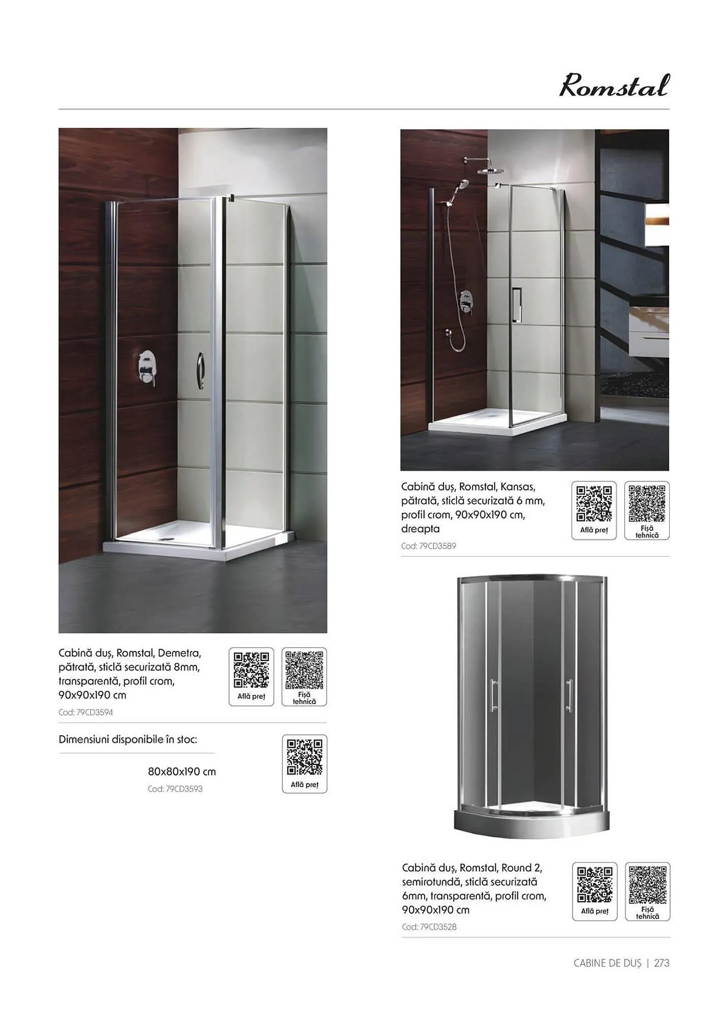 Catalog Catalog Romstal de la 1 aprilie până la 31 decembrie 2026 - Revista Pagina 273