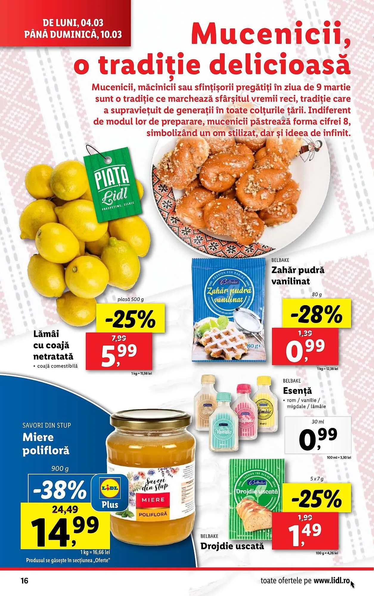 Catalog Lidl catalog de la 4 martie până la 10 martie 2024 - Revista Pagina 16