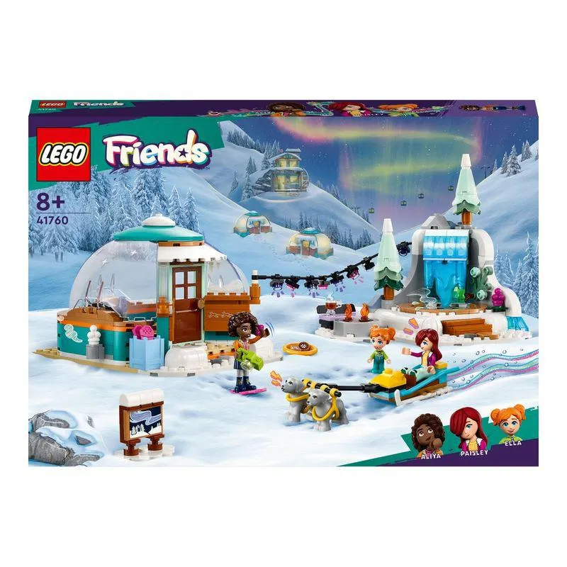 LEGO Friends - Aventura de vacanta in iglu 41760, 491 piese
