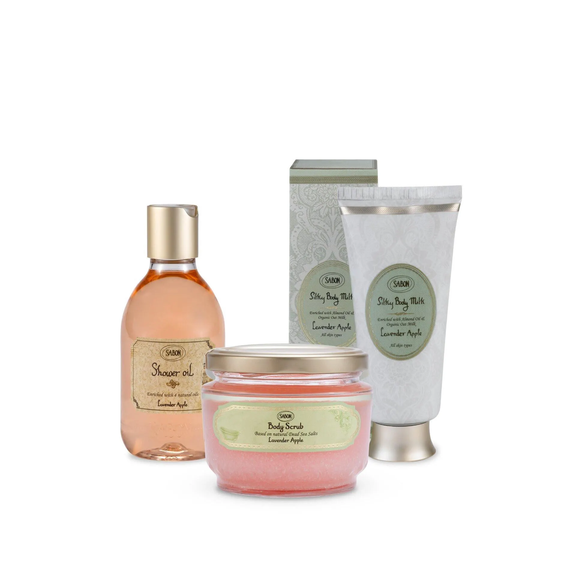 Ritual îngrijire corp Lavandă - Mere