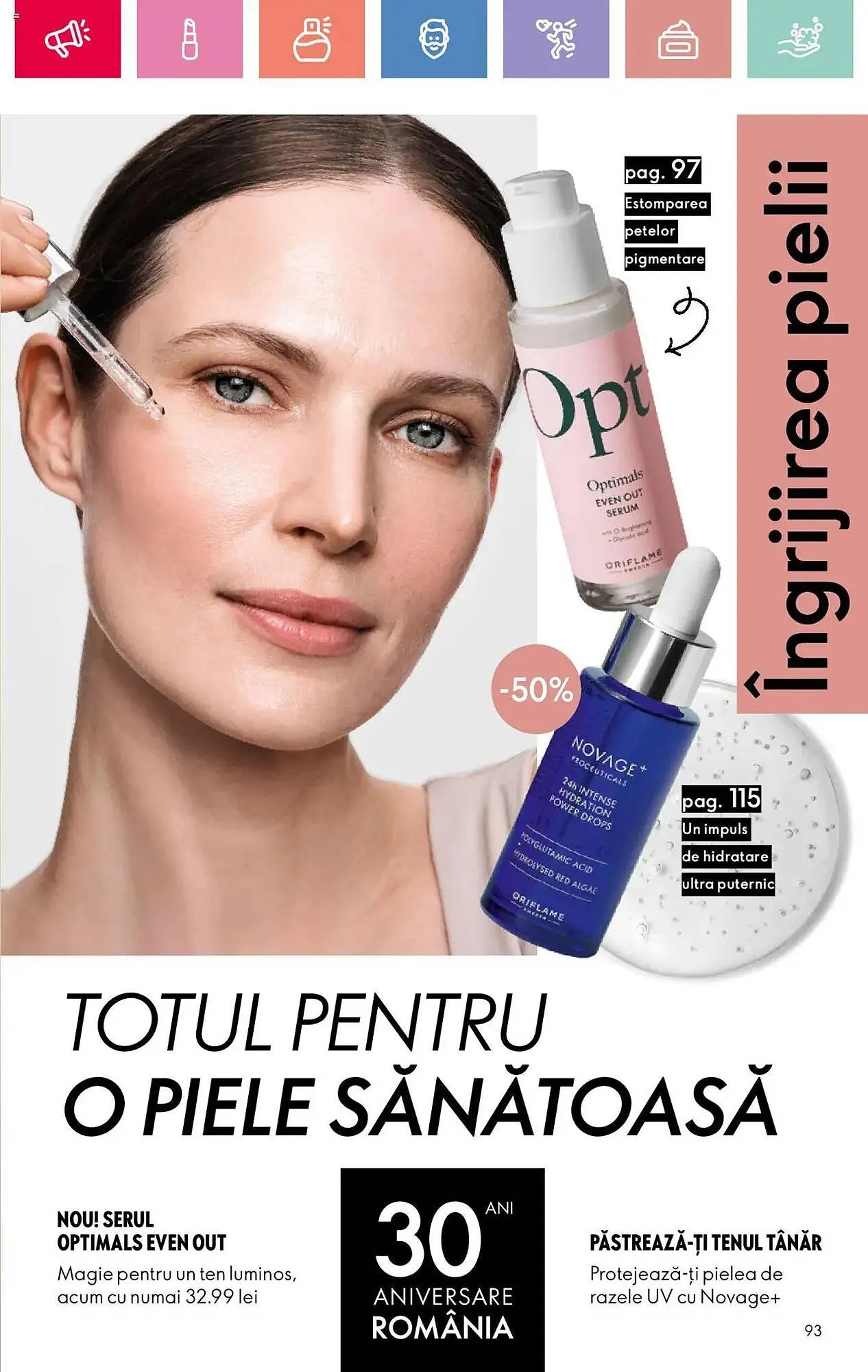 Catalog Catalog Oriflame de la 26 iulie până la 19 august 2025 - Revista Pagina 93