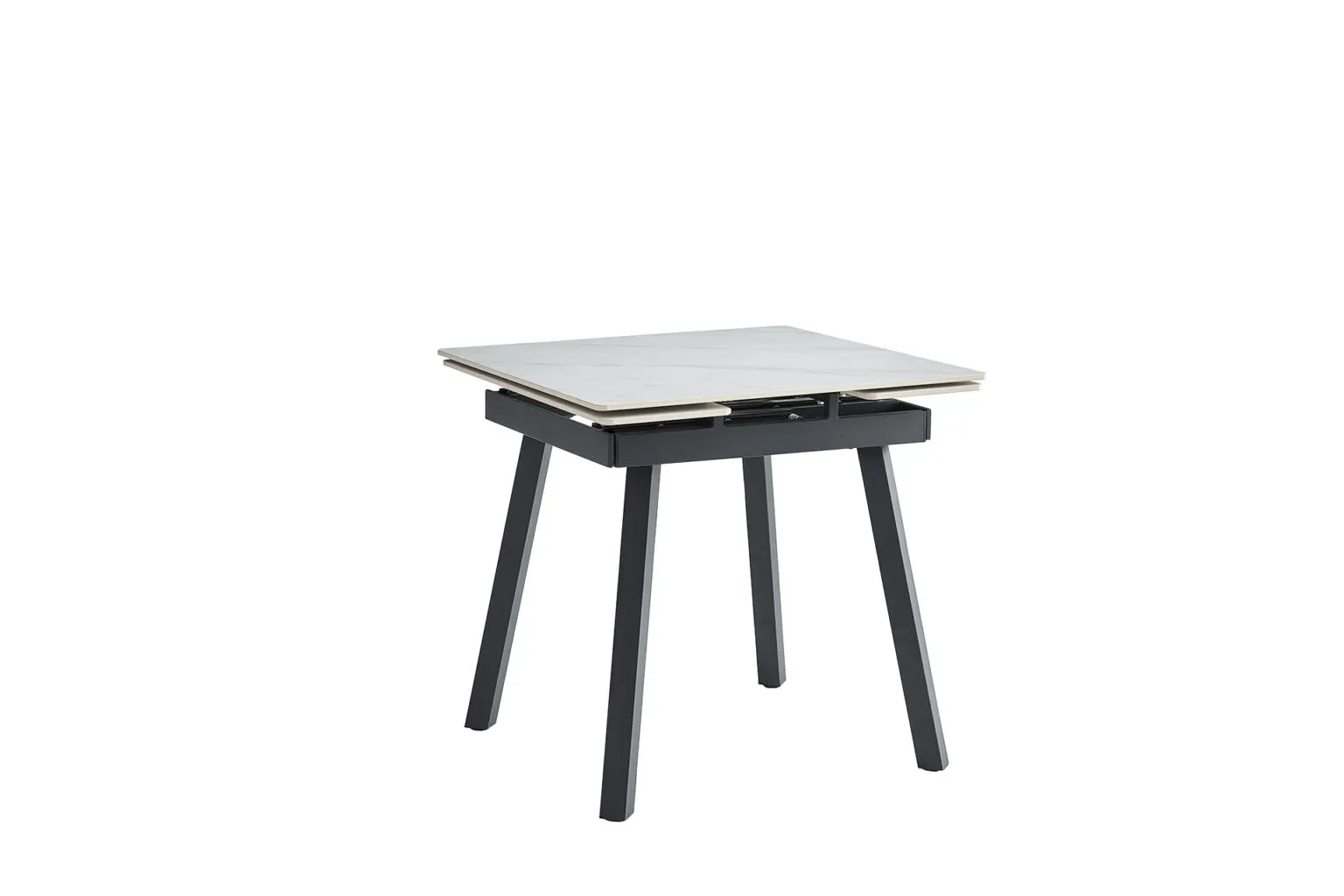 Masă extensibilă Snow white ceramic