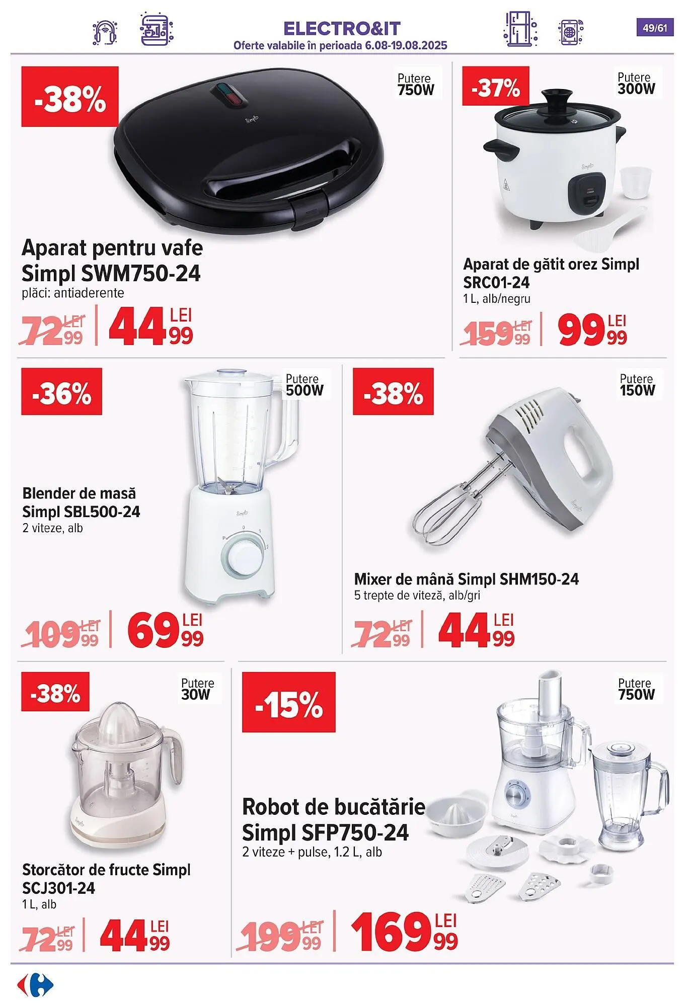 Catalog Catalog Carrefour de la 13 august până la 19 august 2025 - Revista Pagina 50