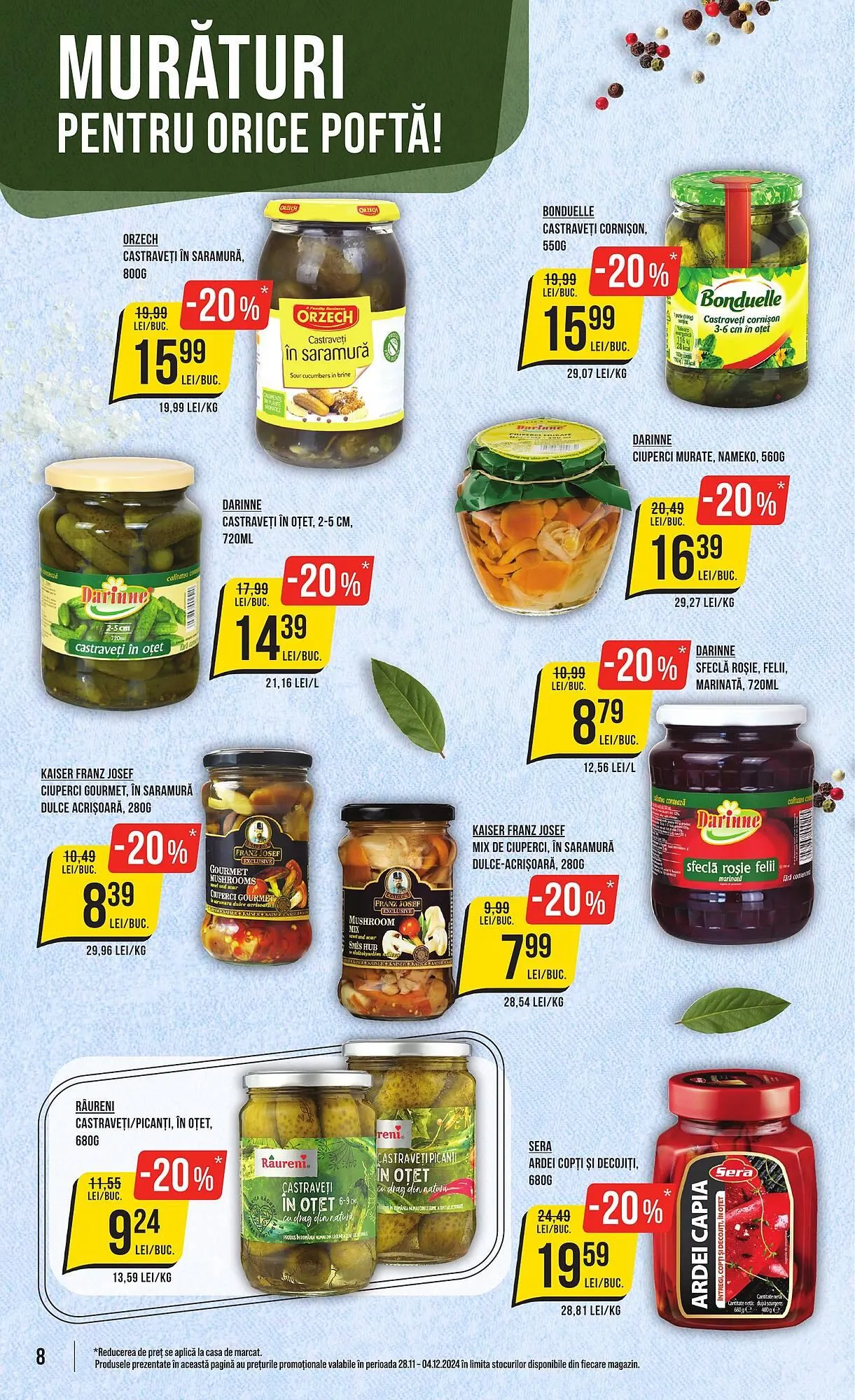 Catalog Catalog Mega Image de la 28 noiembrie până la 4 decembrie 2024 - Revista Pagina 8