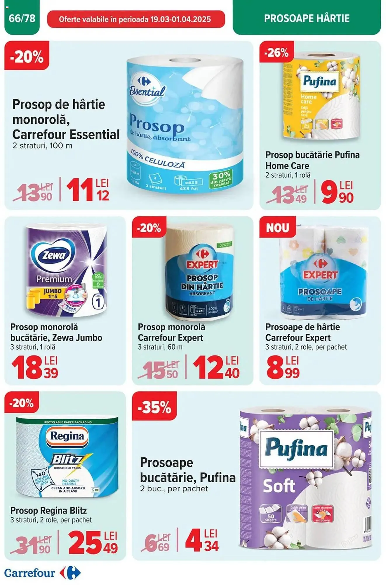 Catalog Catalog Carrefour de la 26 martie până la 1 aprilie 2025 - Revista Pagina 67