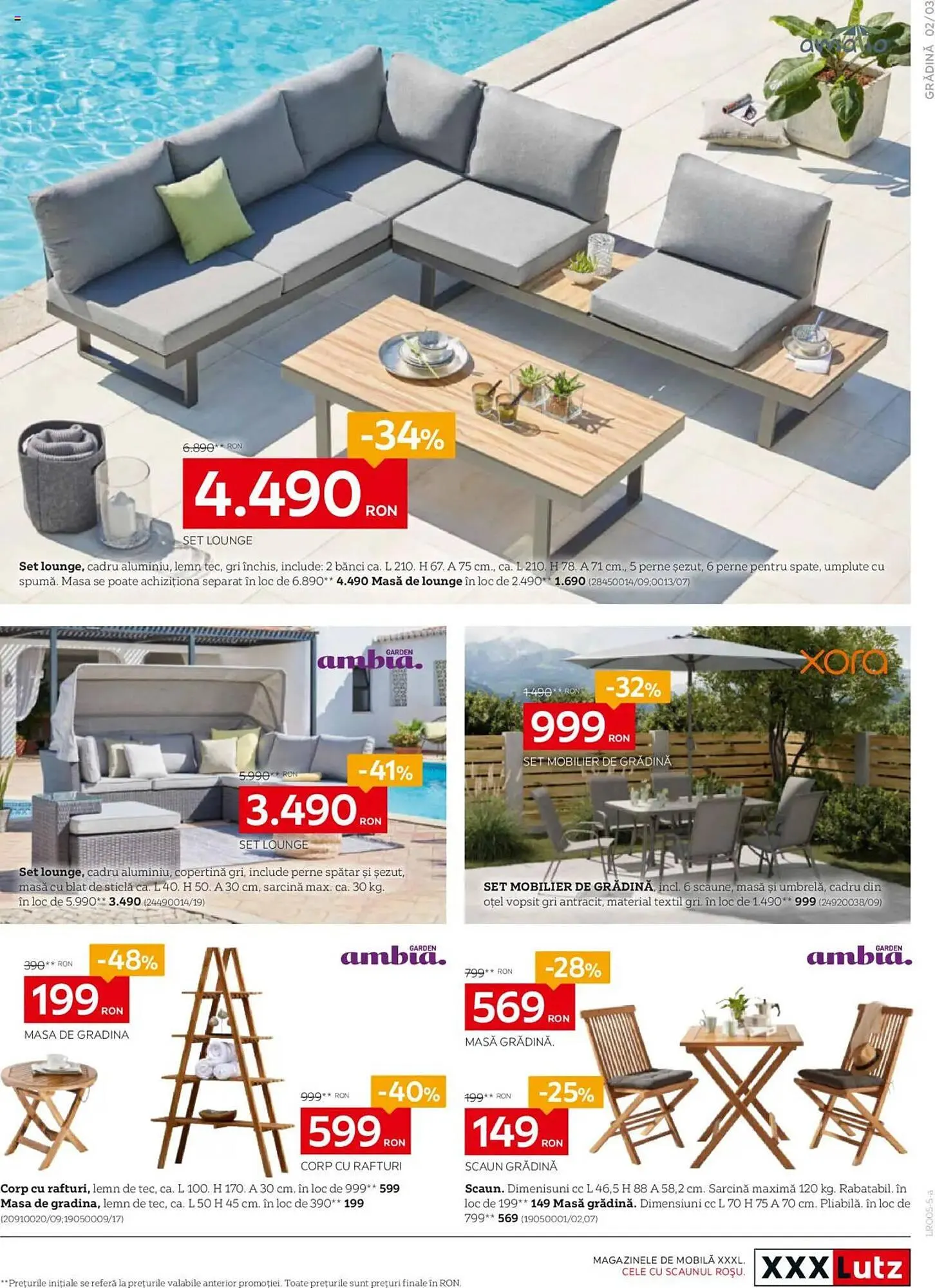 Catalog Catalog XXXLutz de la 5 mai până la 1 iunie 2025 - Revista Pagina 3