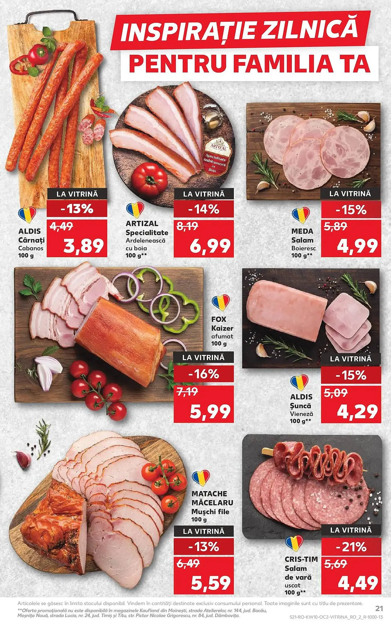 Catalog Catalog Kaufland de la 4 martie până la 10 martie 2026 - Revista Pagina 21