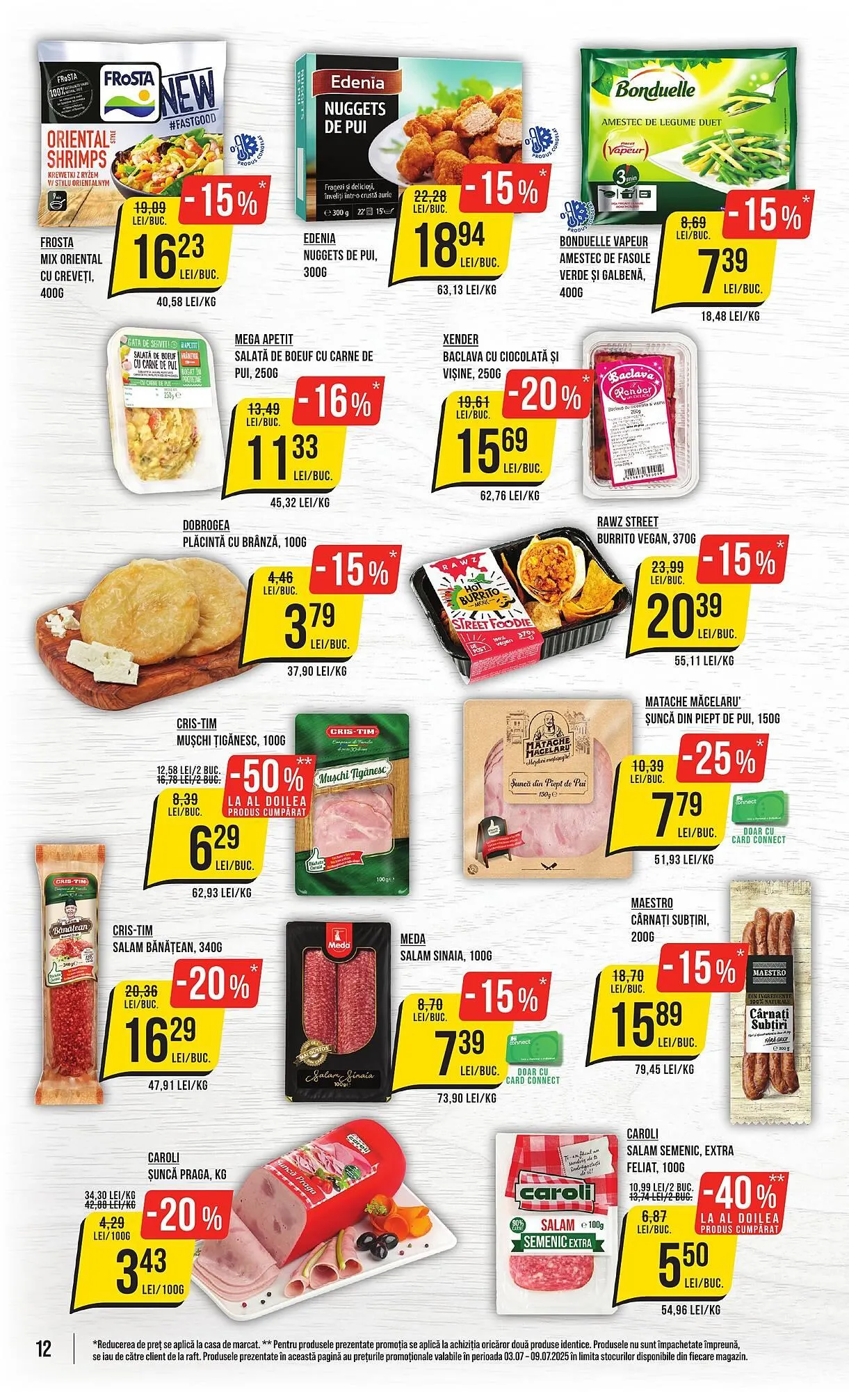 Catalog Catalog Mega Image de la 3 iulie până la 9 iulie 2025 - Revista Pagina 12