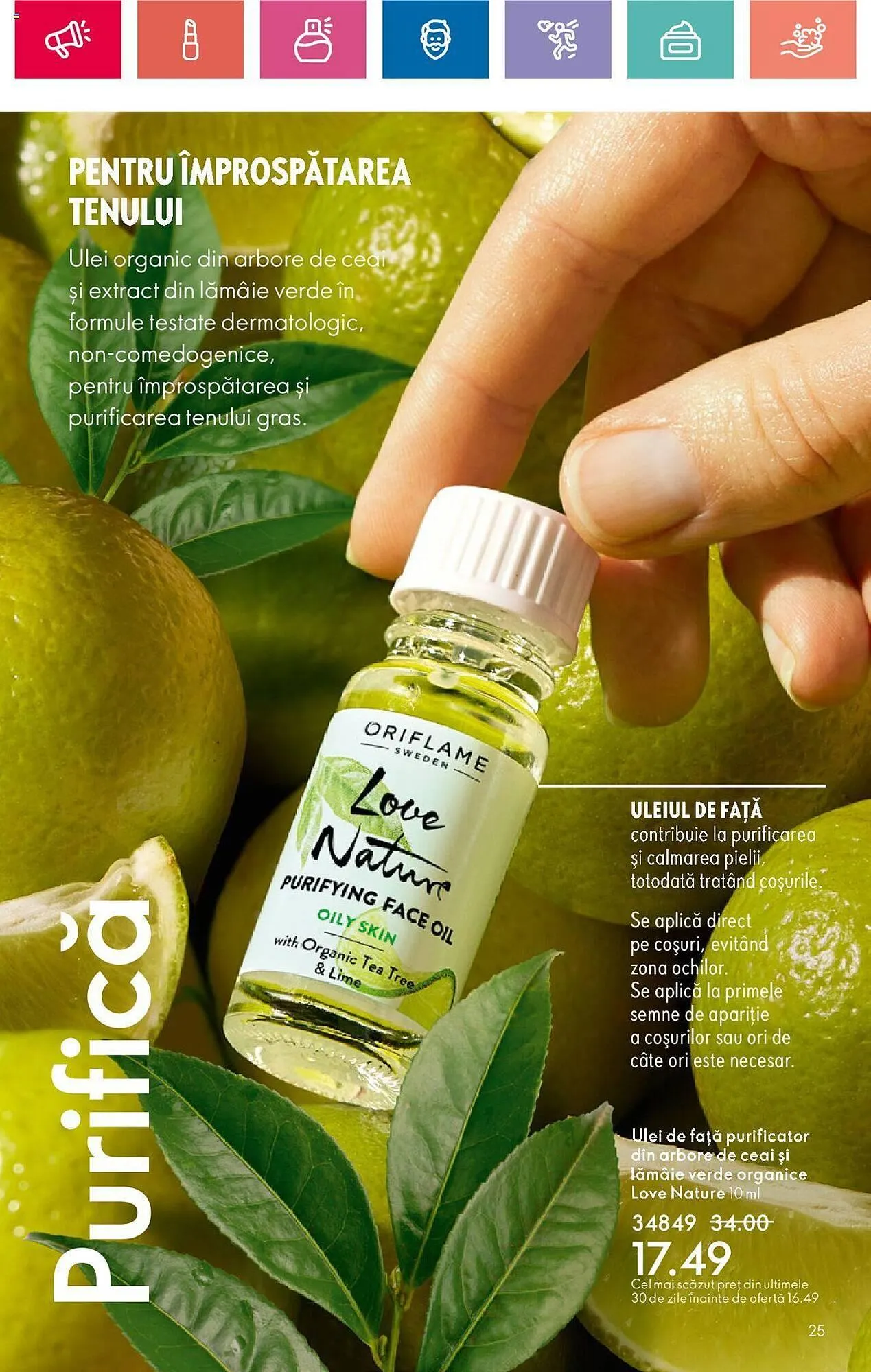 Catalog Oriflame catalog de la 28 mai până la 17 iunie 2024 - Revista Pagina 25