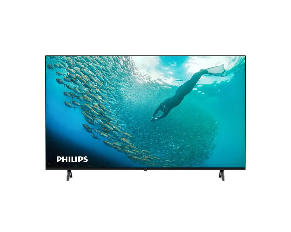 Televizor LED Smart Philips 55PUS7009, 139 cm, 4K Ultra HD, Negru