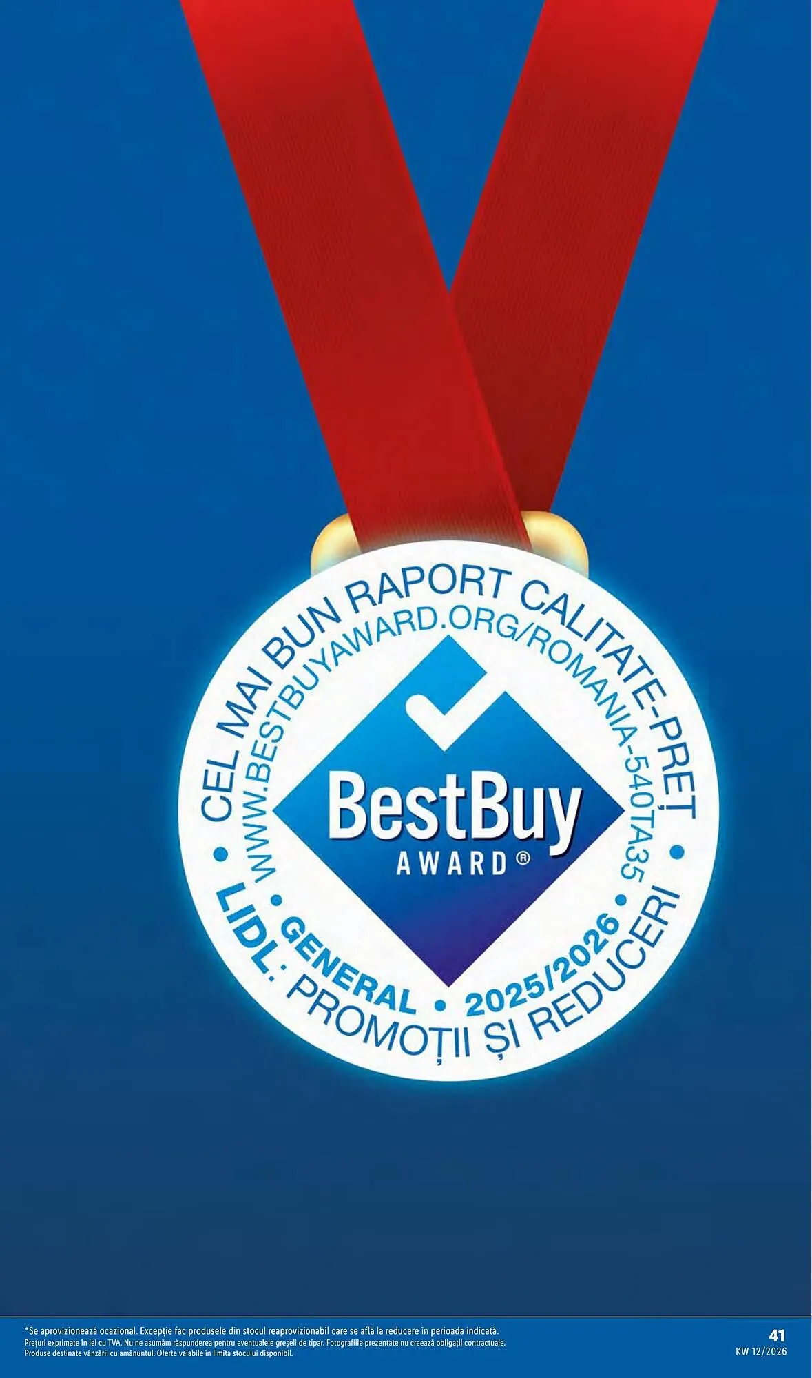 Catalog Catalog Lidl de la 16 martie până la 22 martie 2026 - Revista Pagina 41