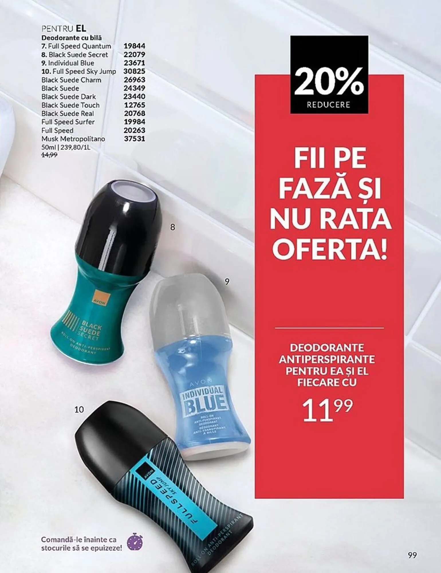 Catalog Catalog Avon de la 1 iulie până la 31 iulie 2025 - Revista Pagina 95