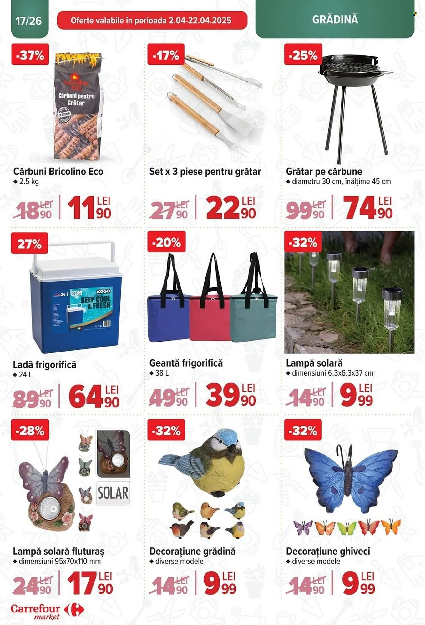 Catalog Catalog Carrefour Market de la 14 aprilie până la 22 aprilie 2025 - Revista Pagina 17