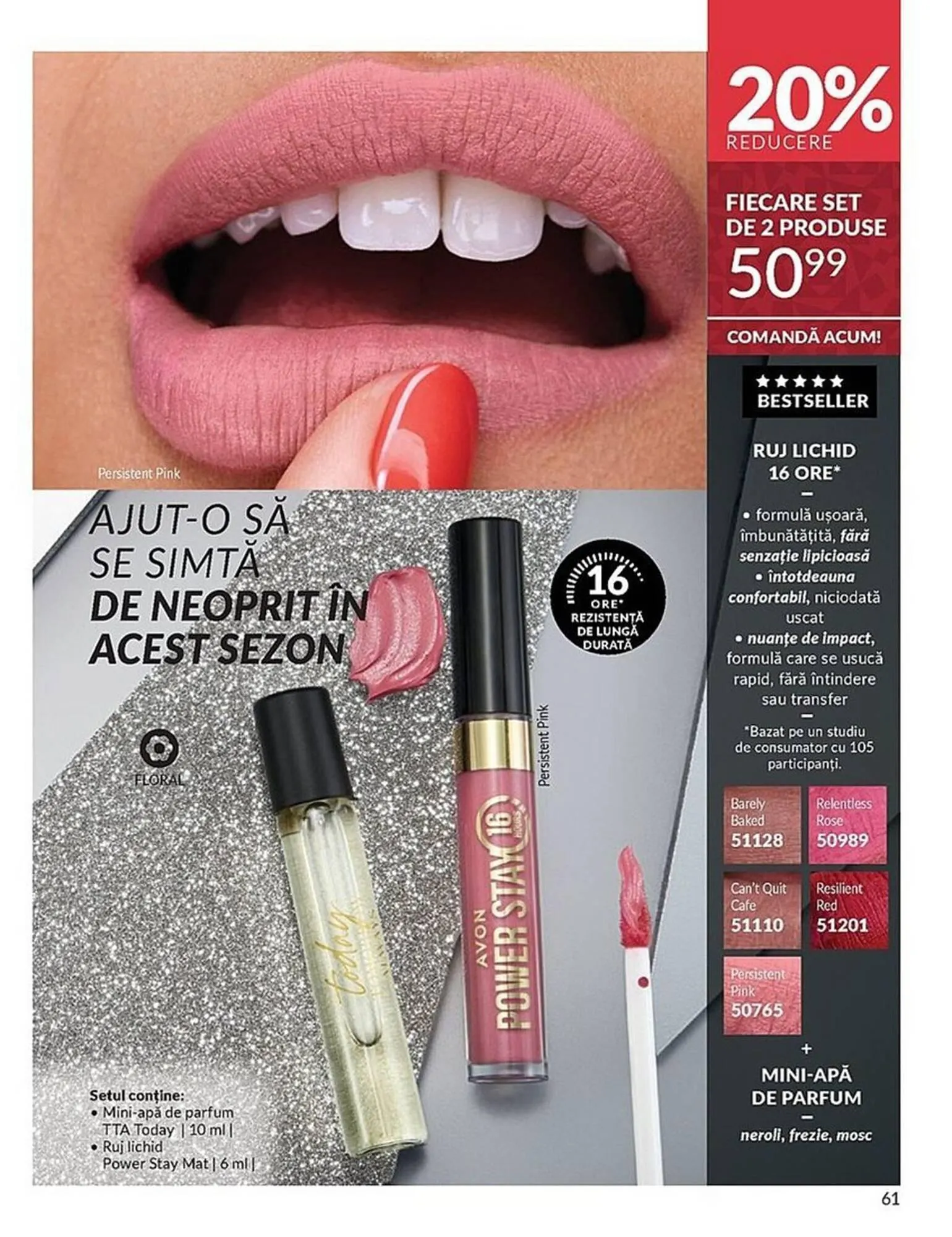 Catalog Catalog Avon de la 3 noiembrie până la 30 noiembrie 2025 - Revista Pagina 59