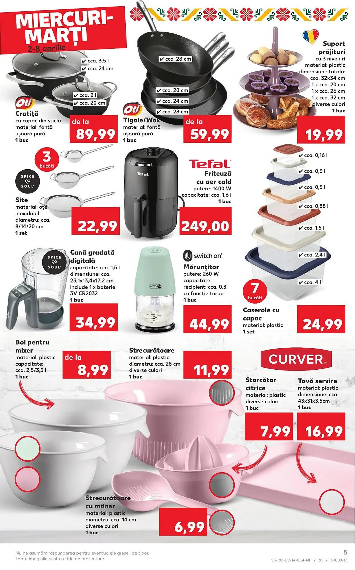 Catalog Catalog Kaufland de la 2 aprilie până la 8 aprilie 2025 - Revista Pagina 5