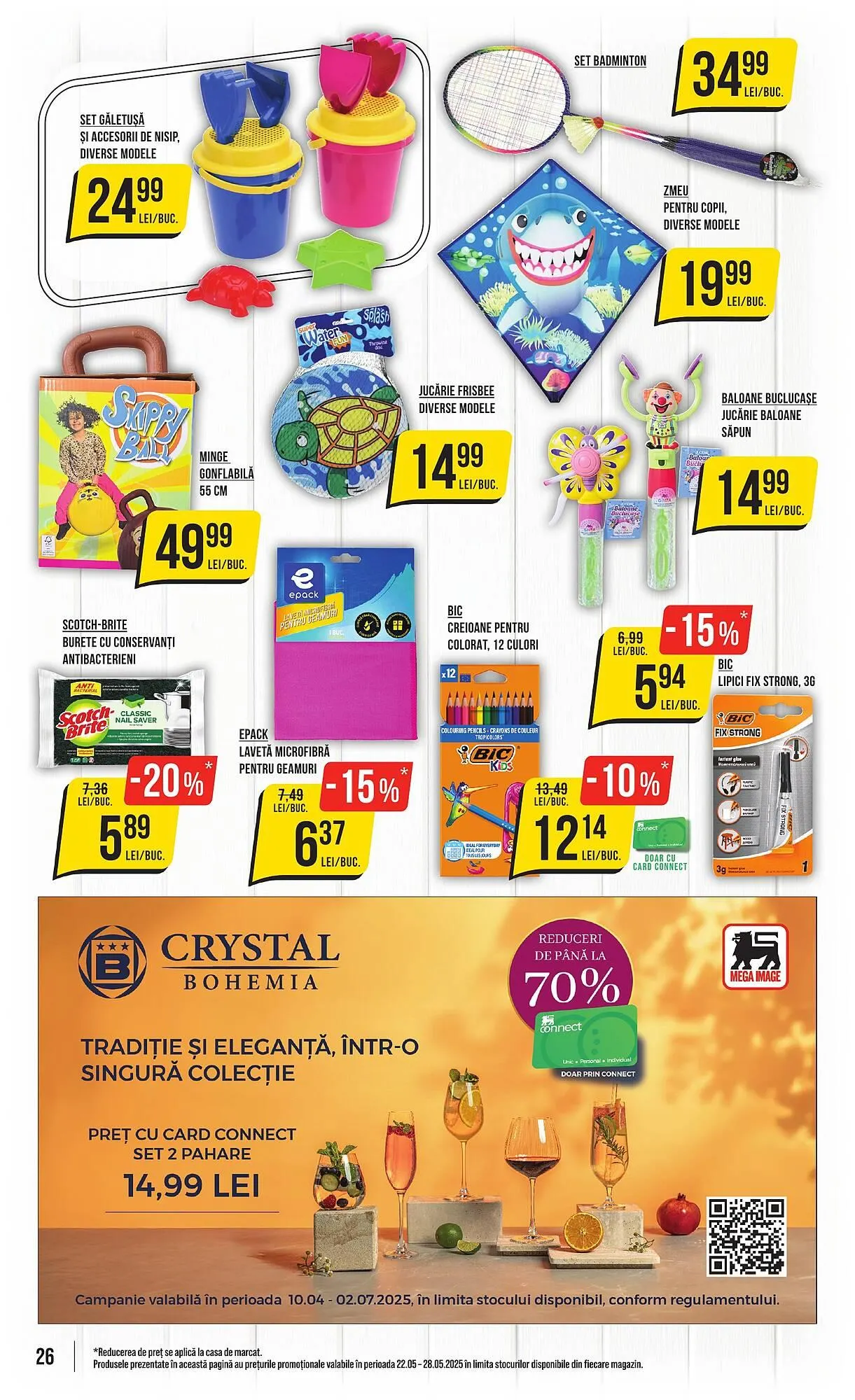 Catalog Catalog Mega Image de la 22 mai până la 28 mai 2025 - Revista Pagina 26