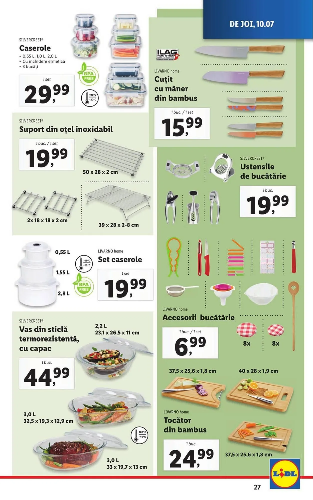 Catalog Catalog Lidl de la 7 iulie până la 13 iulie 2025 - Revista Pagina 27