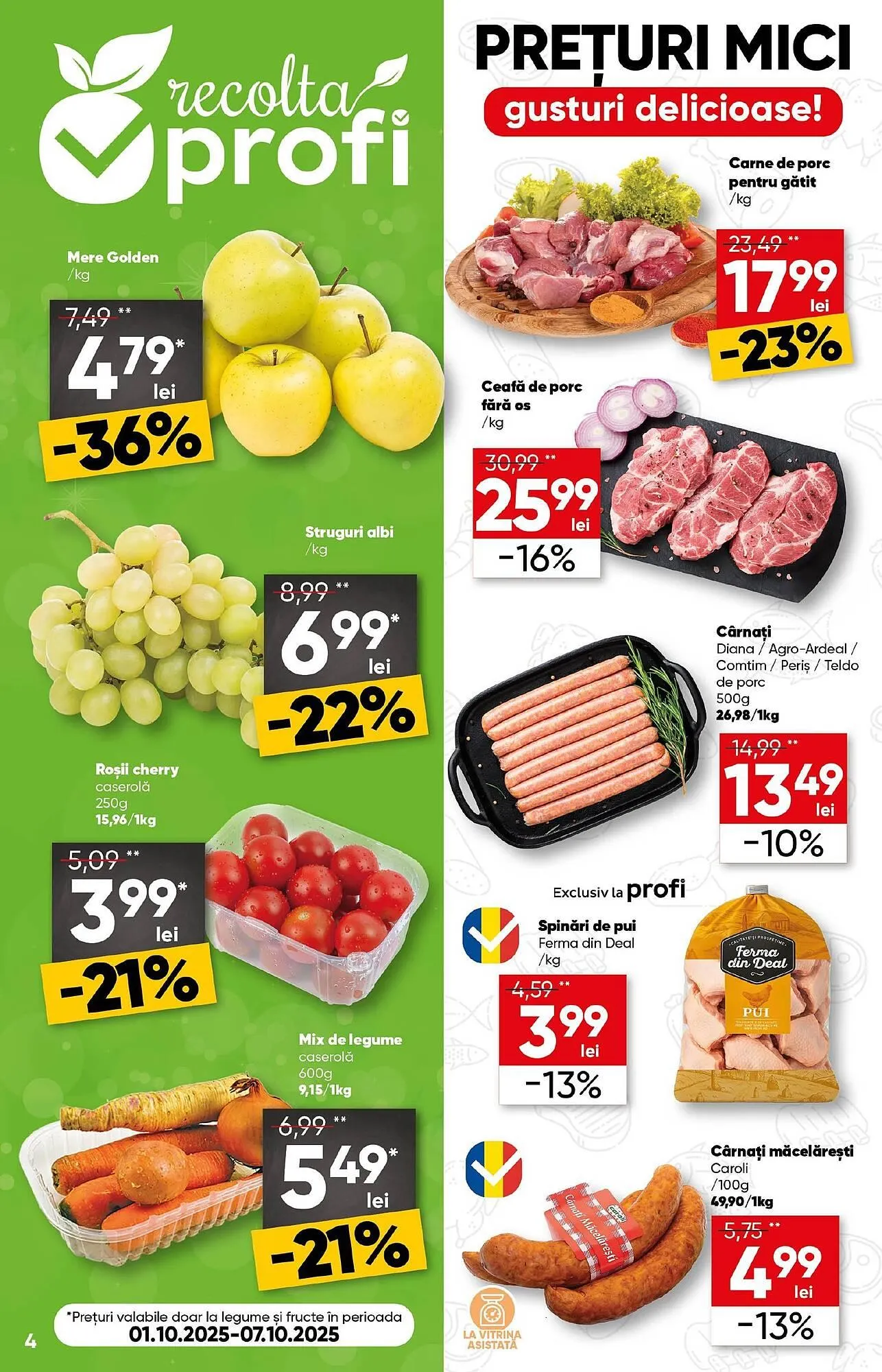 Catalog Catalog PROFI de la 1 octombrie până la 14 octombrie 2025 - Revista Pagina 4